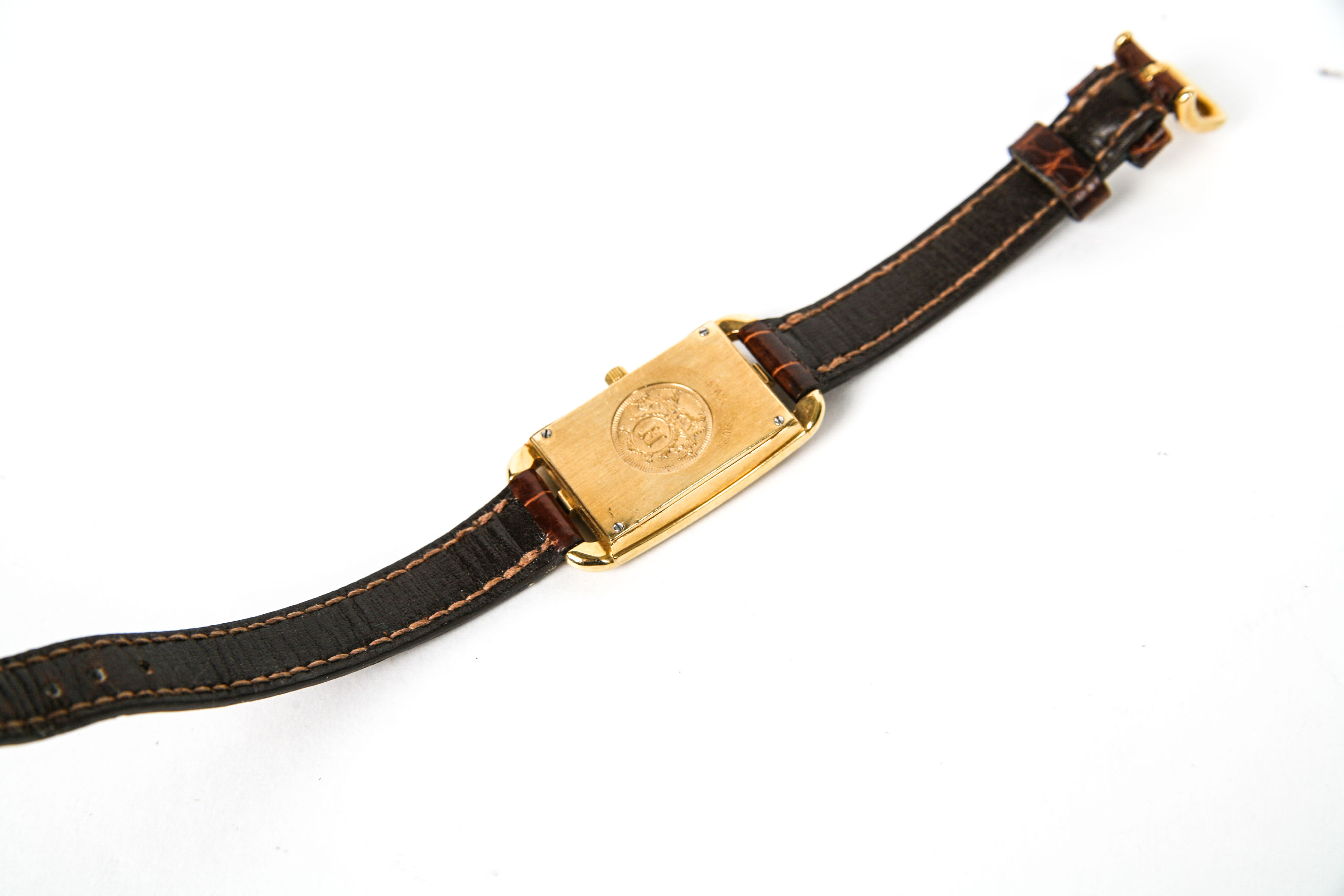 Hermès 18K Yellow Gold and 1.00 CTW Diamond Women's Watch