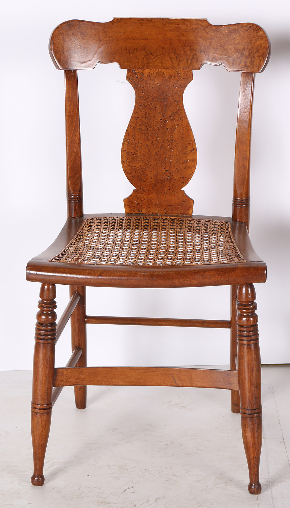 Empire Style Dining Chairs With Wicker Seats