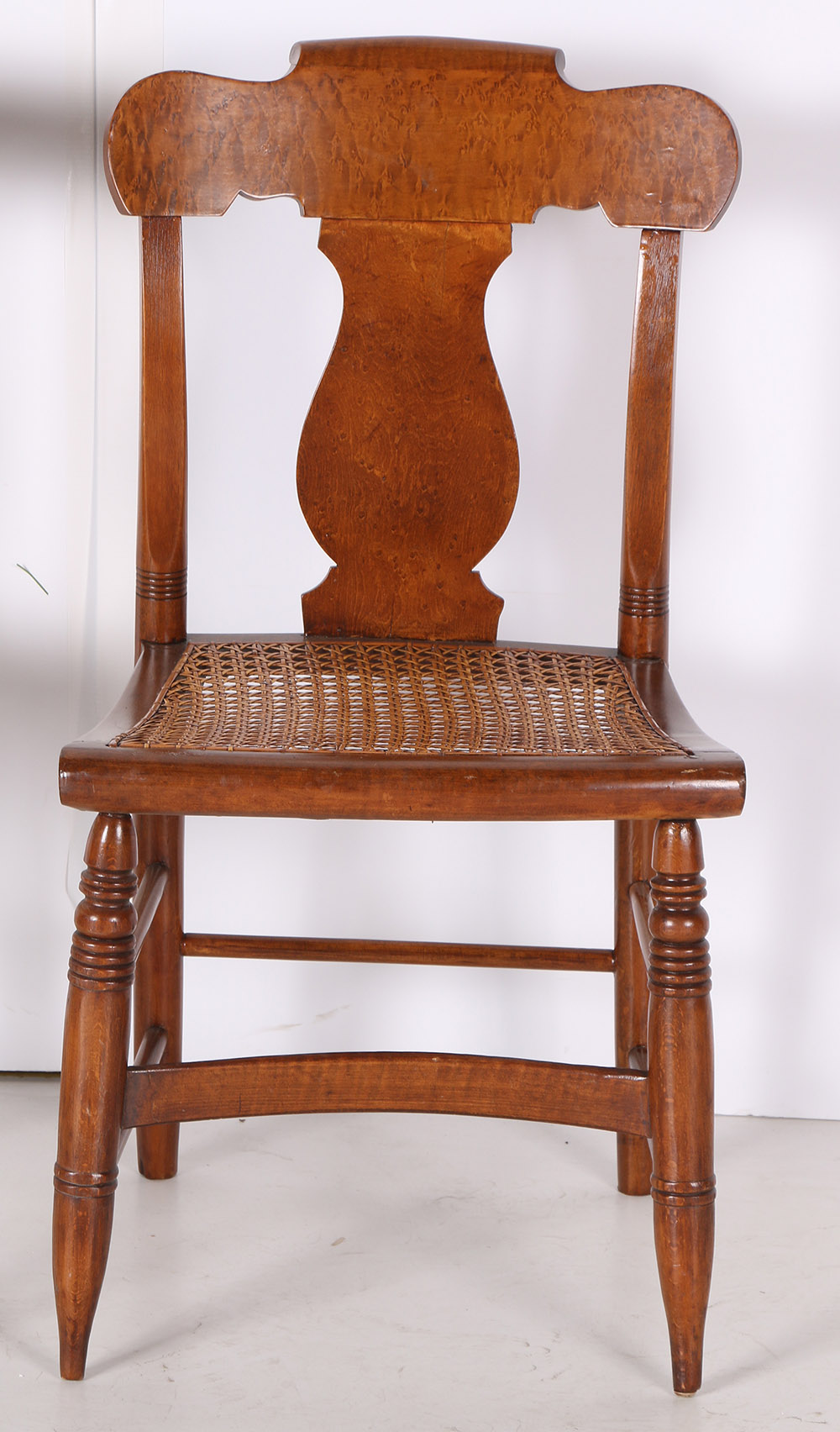 Empire Style Dining Chairs With Wicker Seats