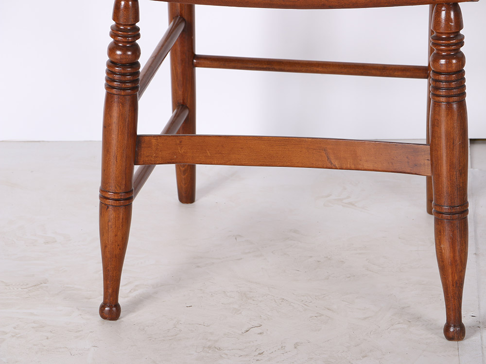 Empire Style Dining Chairs With Wicker Seats