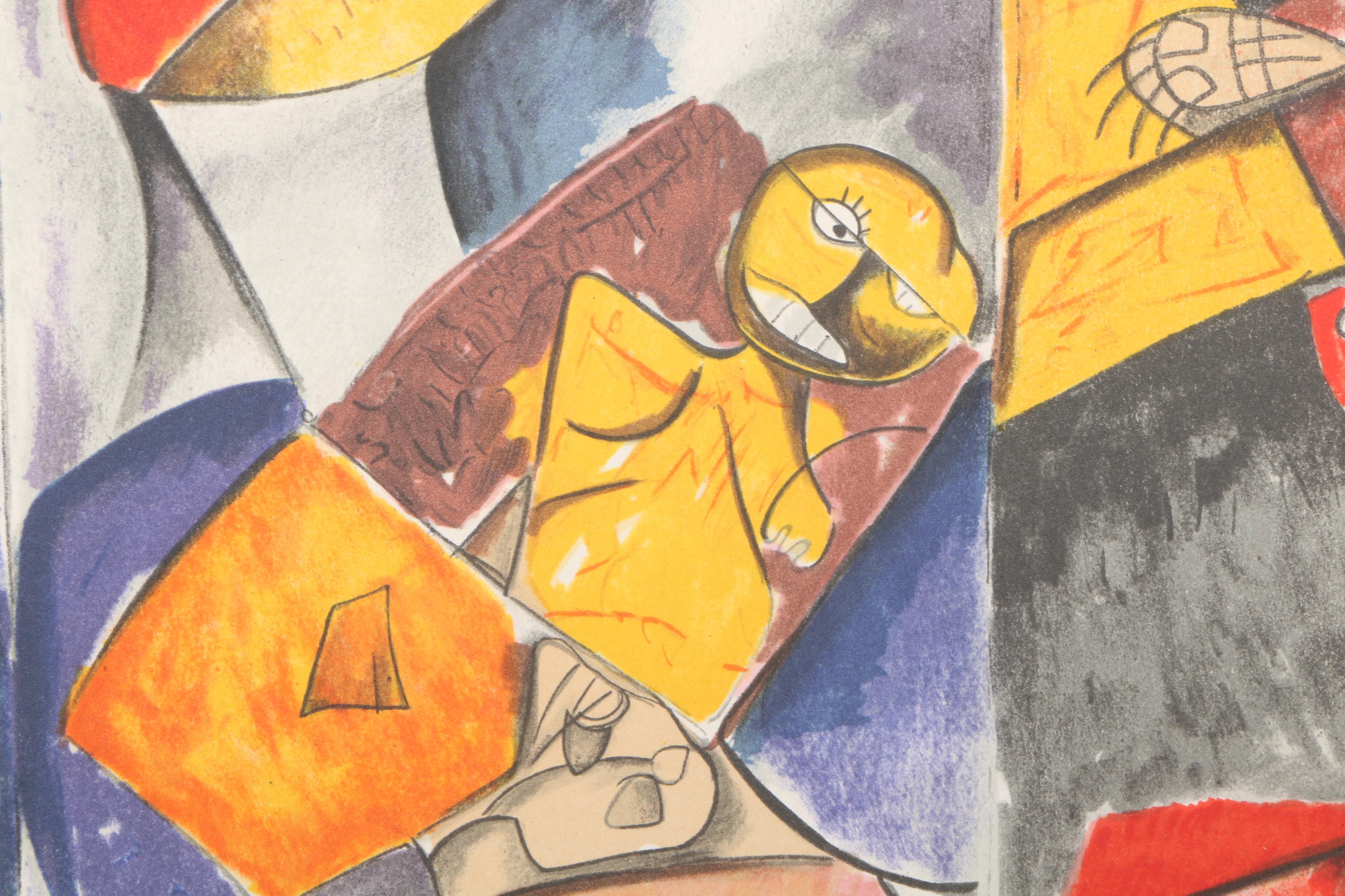 Alexandra Nechita Limited Edition Lithograph "Winning Together"