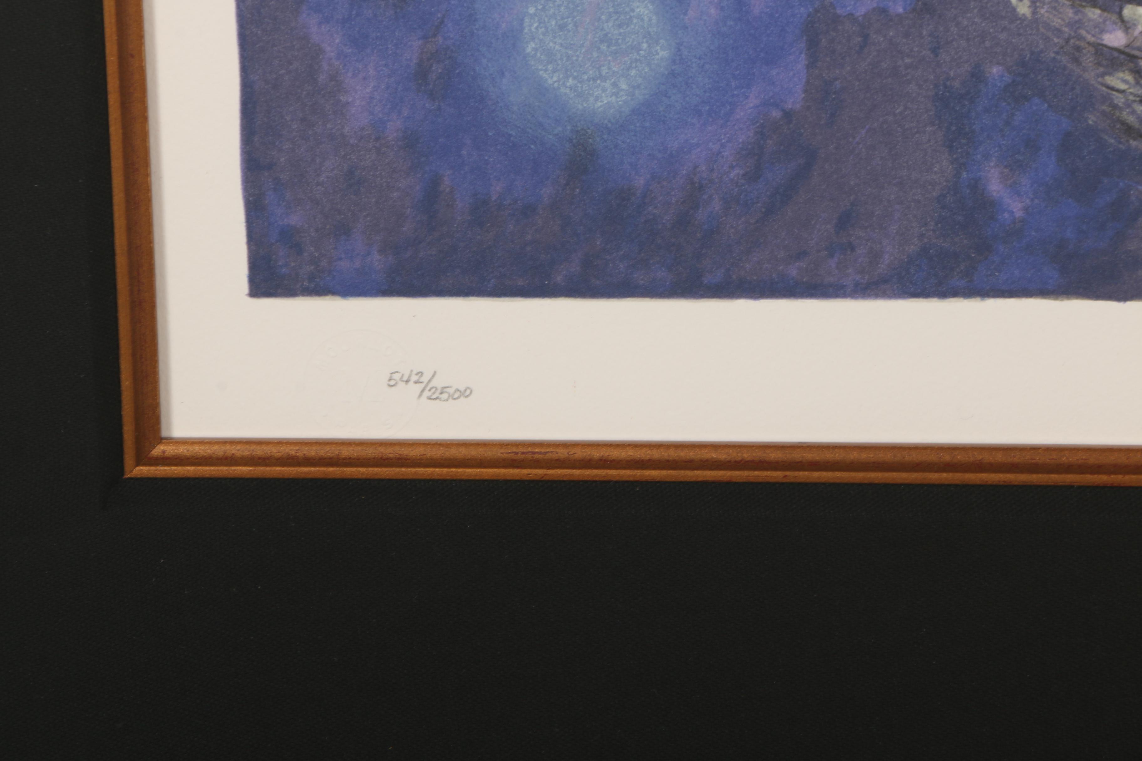 Alexandra Nechita Limited Edition Lithograph "Winning Together"