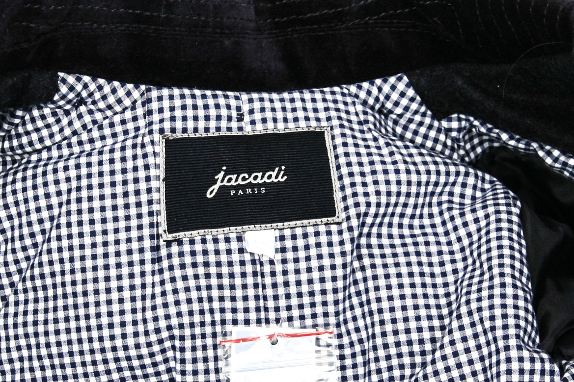 Jacadi Child's Wool Blend Coat in Navy Blue 12M