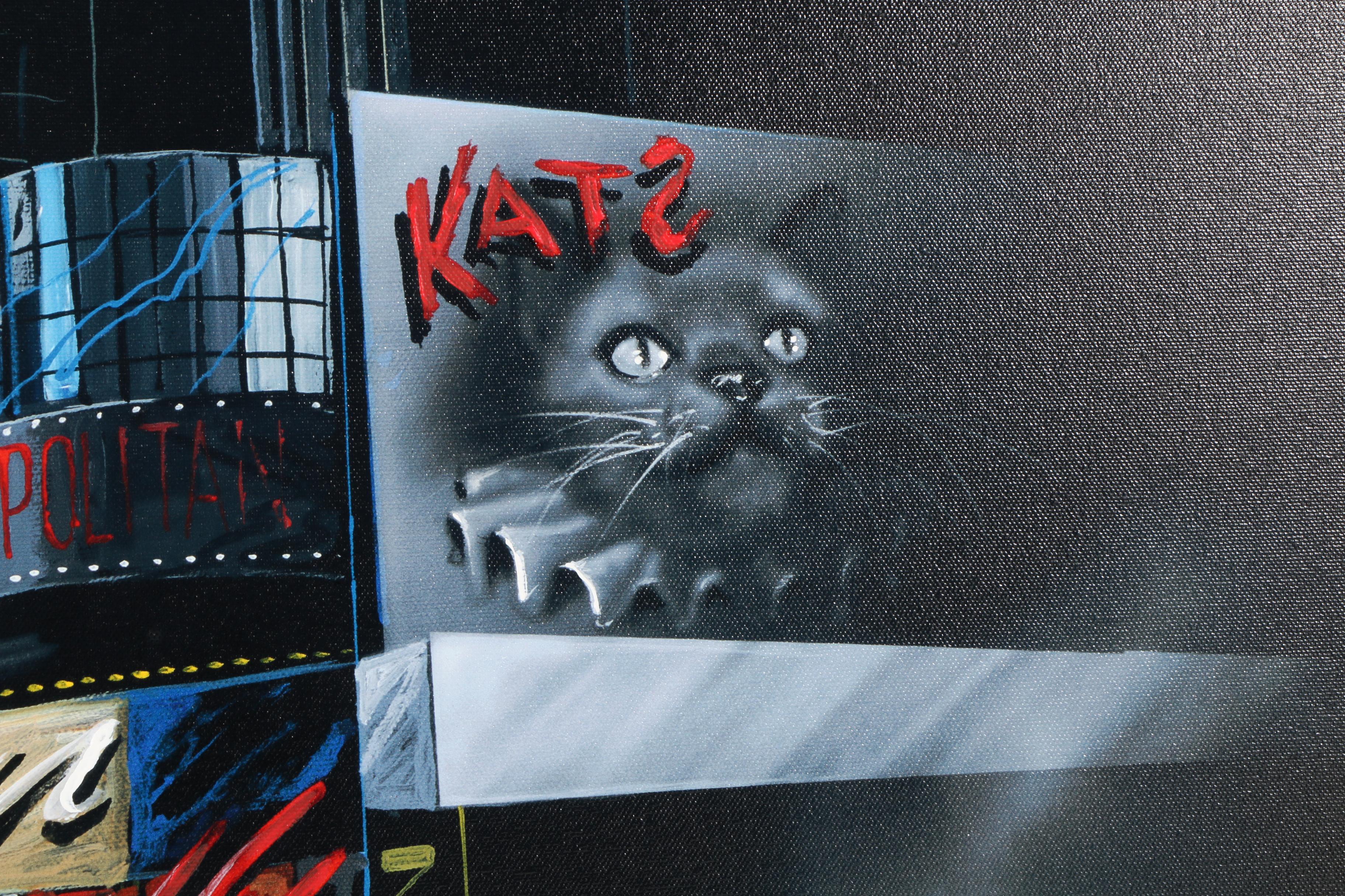 Michael Godard Limited Edition Giclee Print on Canvas "Cherry Cosmo 2"