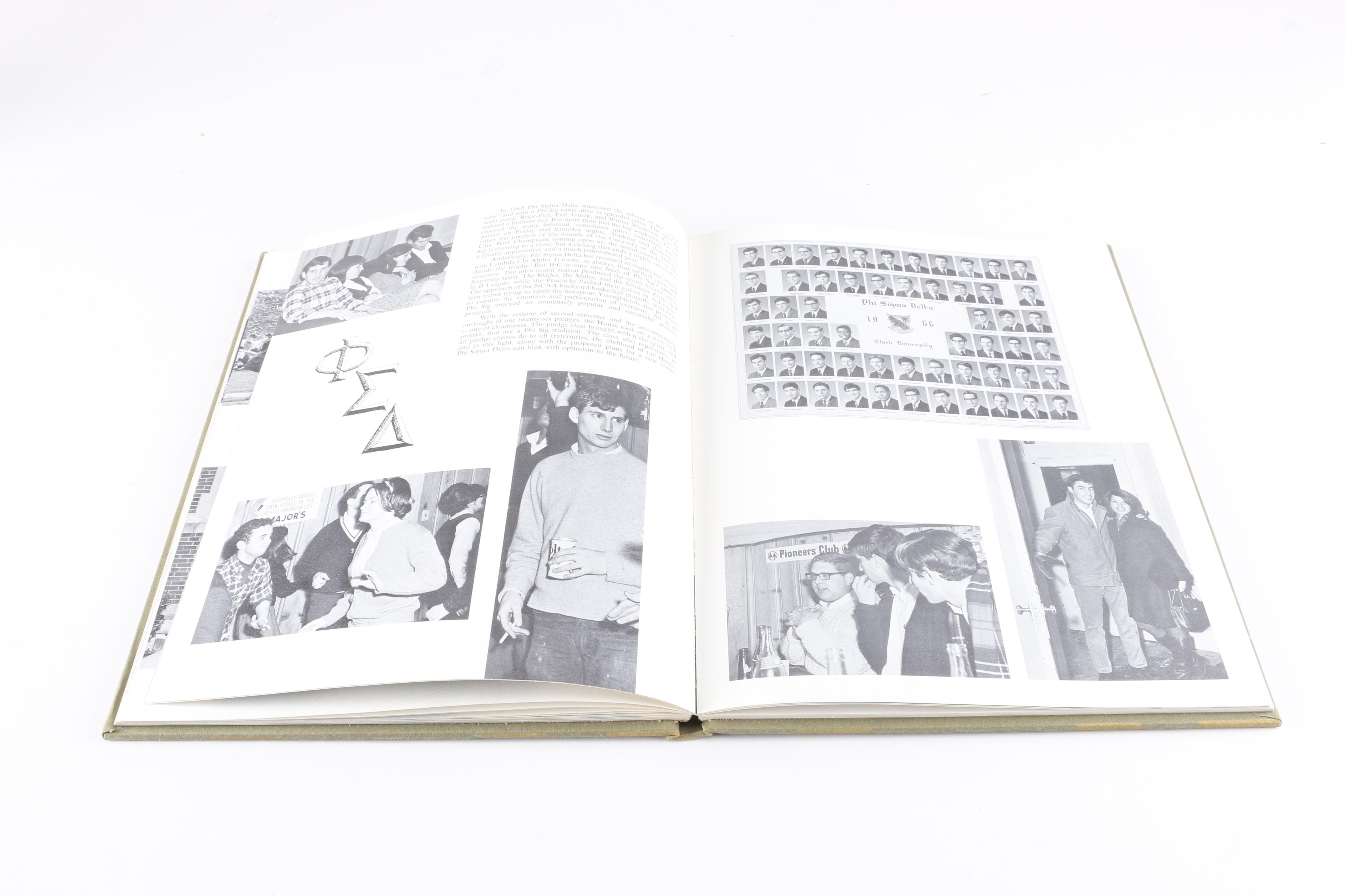 1966 Clark University "Pasticcio" Yearbooks