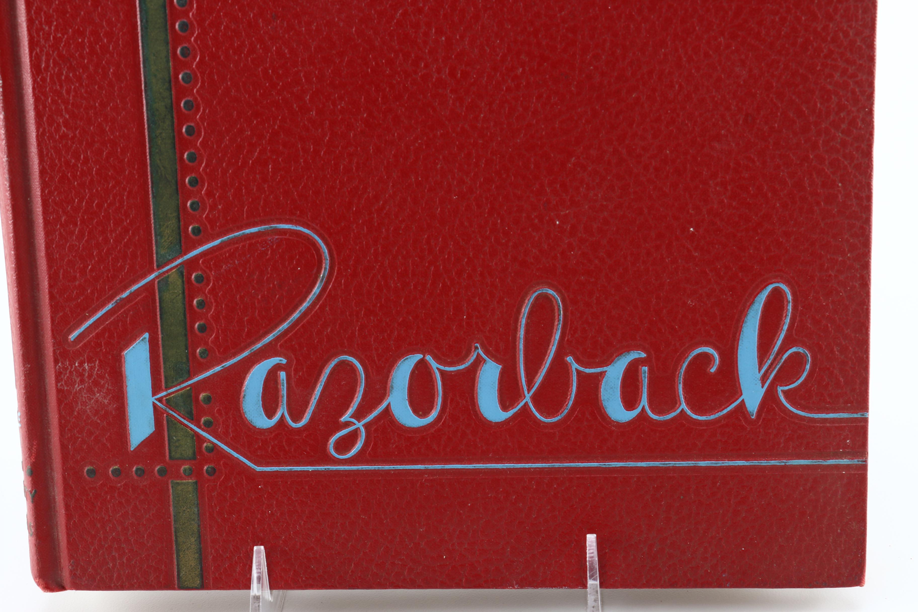 1958 University of Arkansas Yearbook
