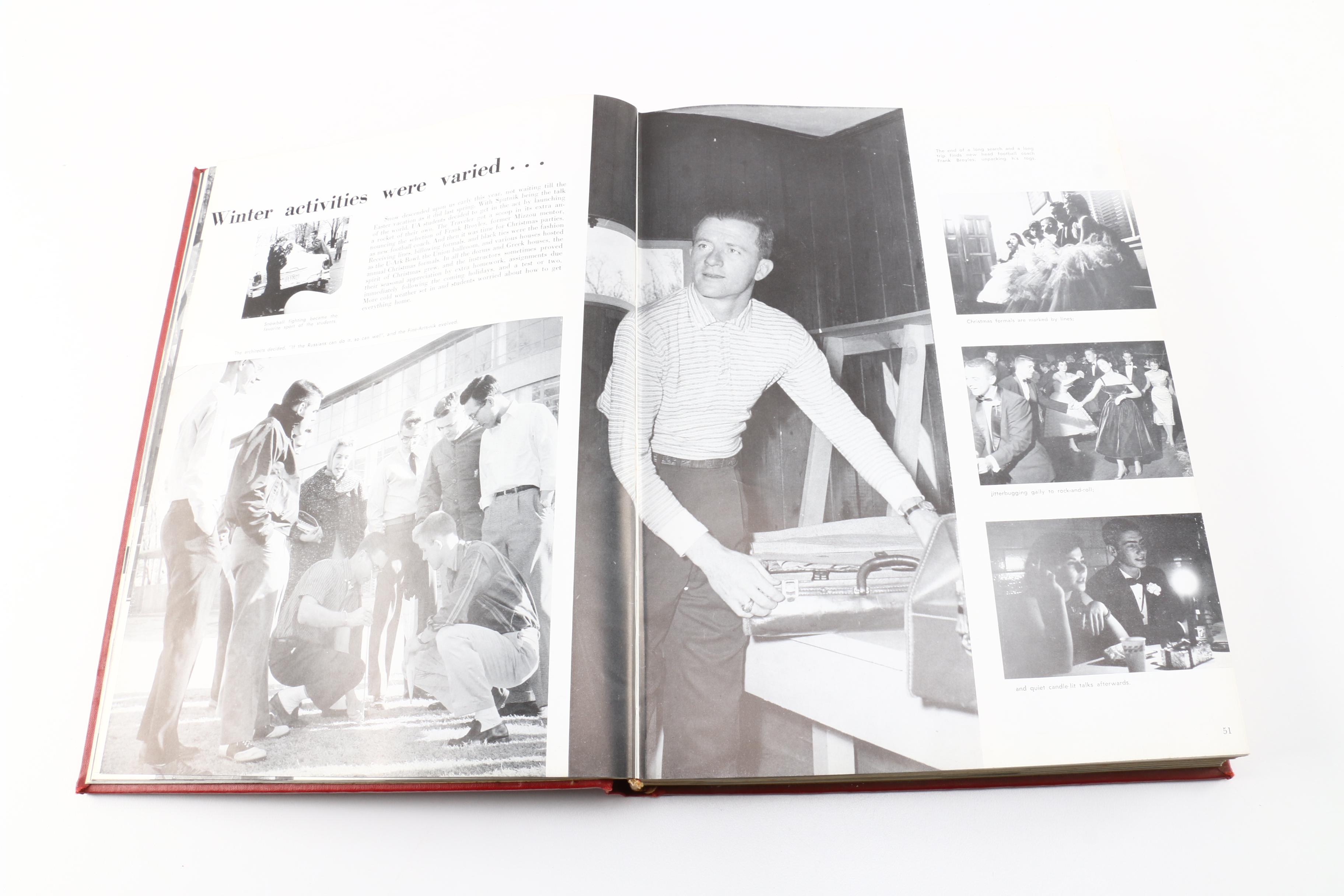 1958 University of Arkansas Yearbook