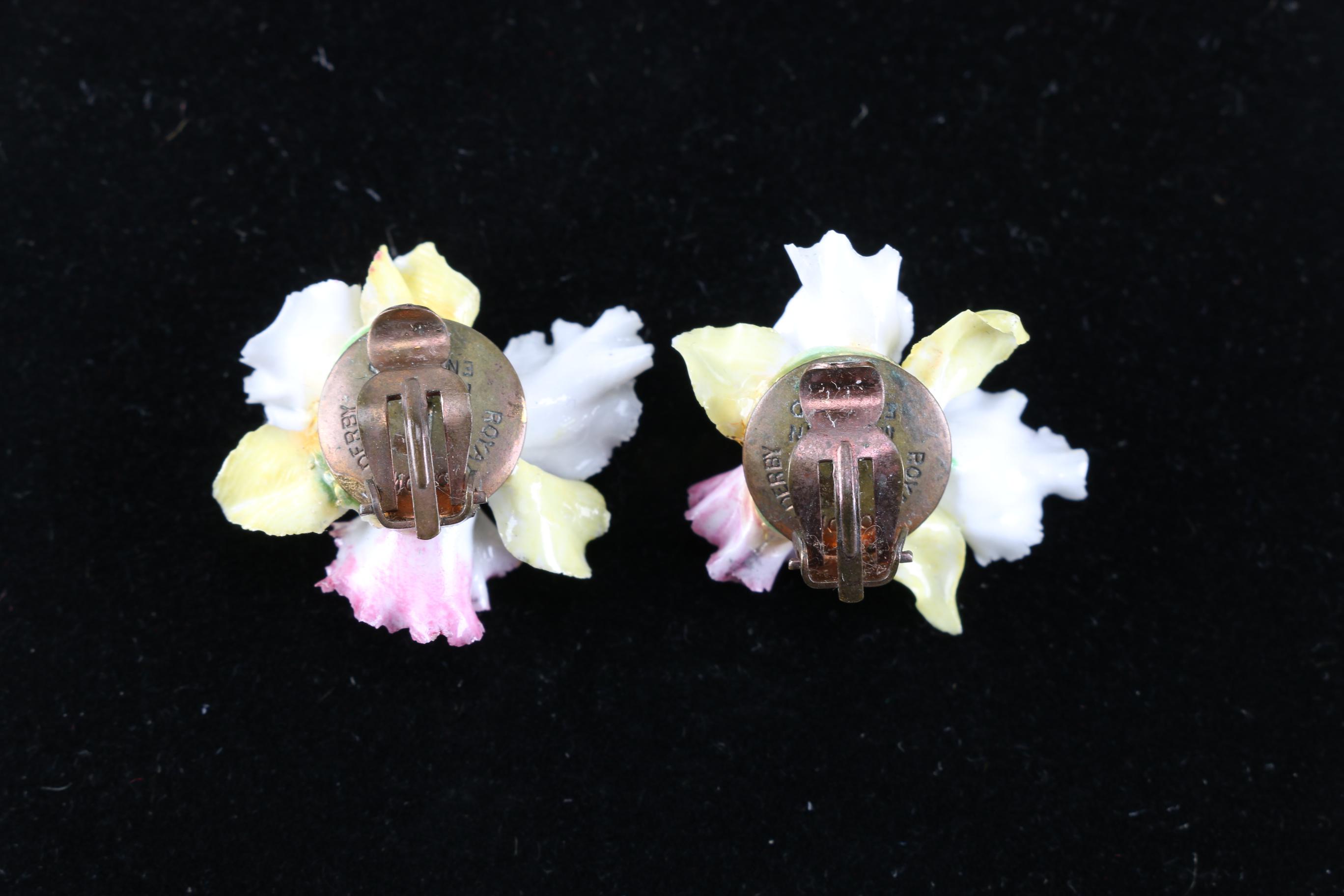 Vintage Royal Crown Derby Porcelain Jewelry