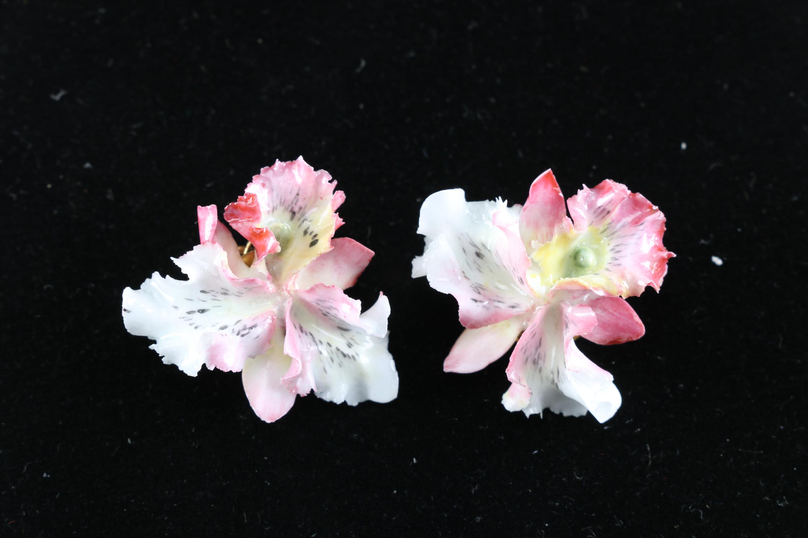 Vintage Royal Crown Derby Porcelain Jewelry