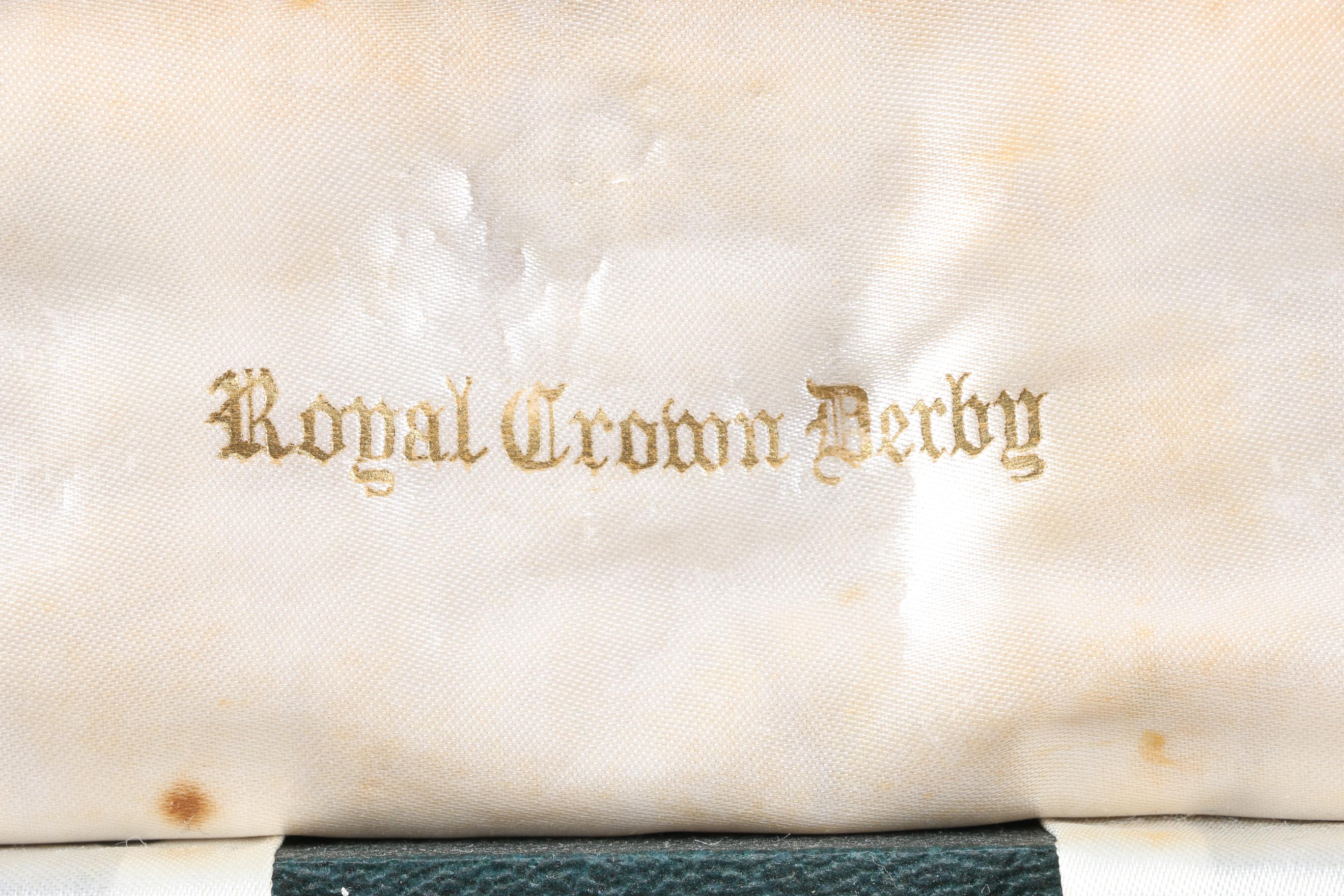 Vintage Royal Crown Derby Porcelain Jewelry