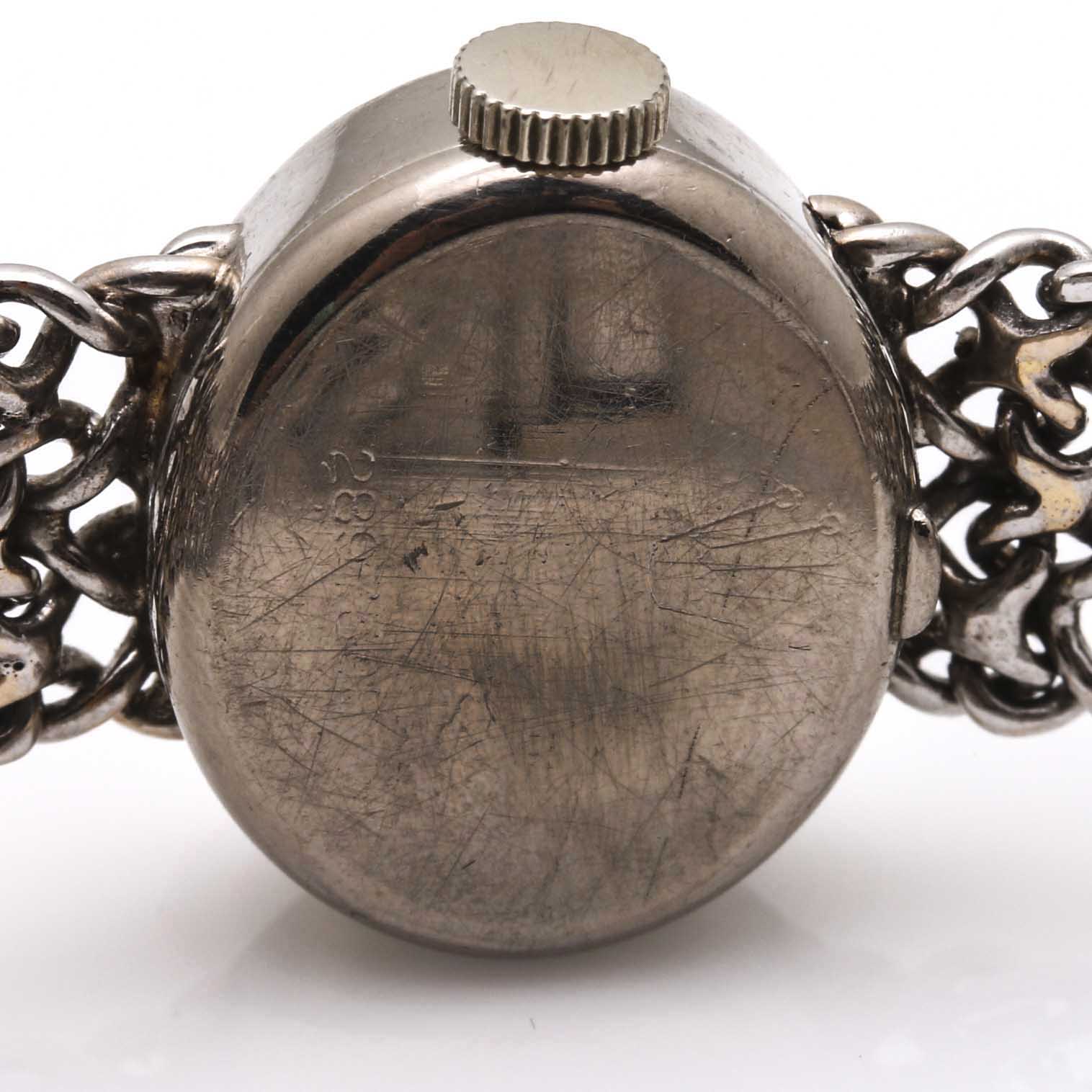 18K White Gold Rolex Precision Watch