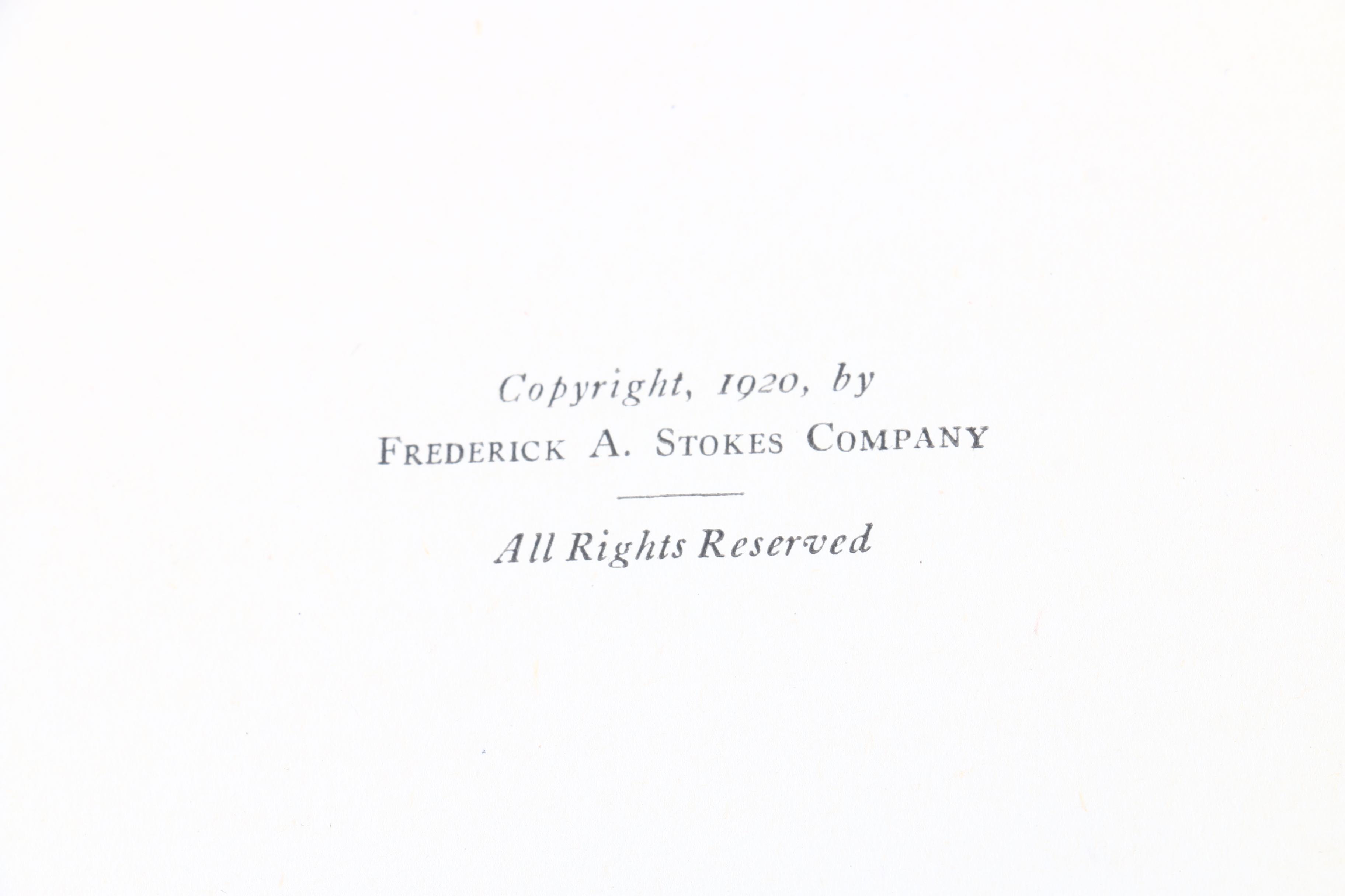 1920 "A Treasury of Heroes and Heroines" by Clayton Edwards