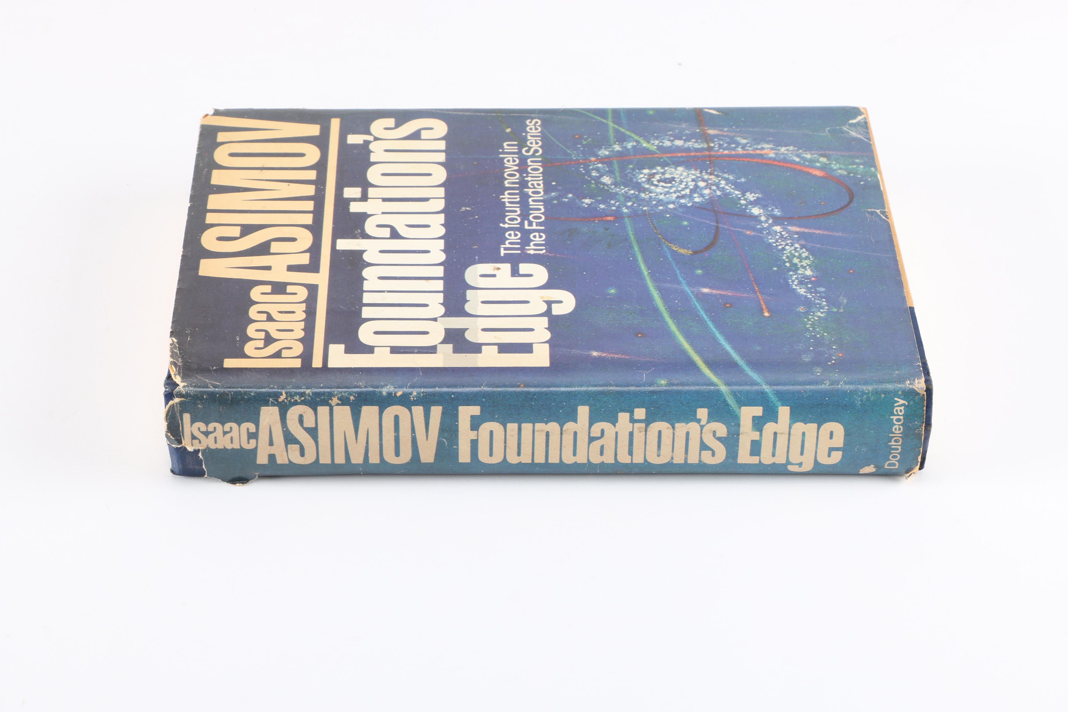 1982 Signed "Foundation's Edge" by Isaac Asimov