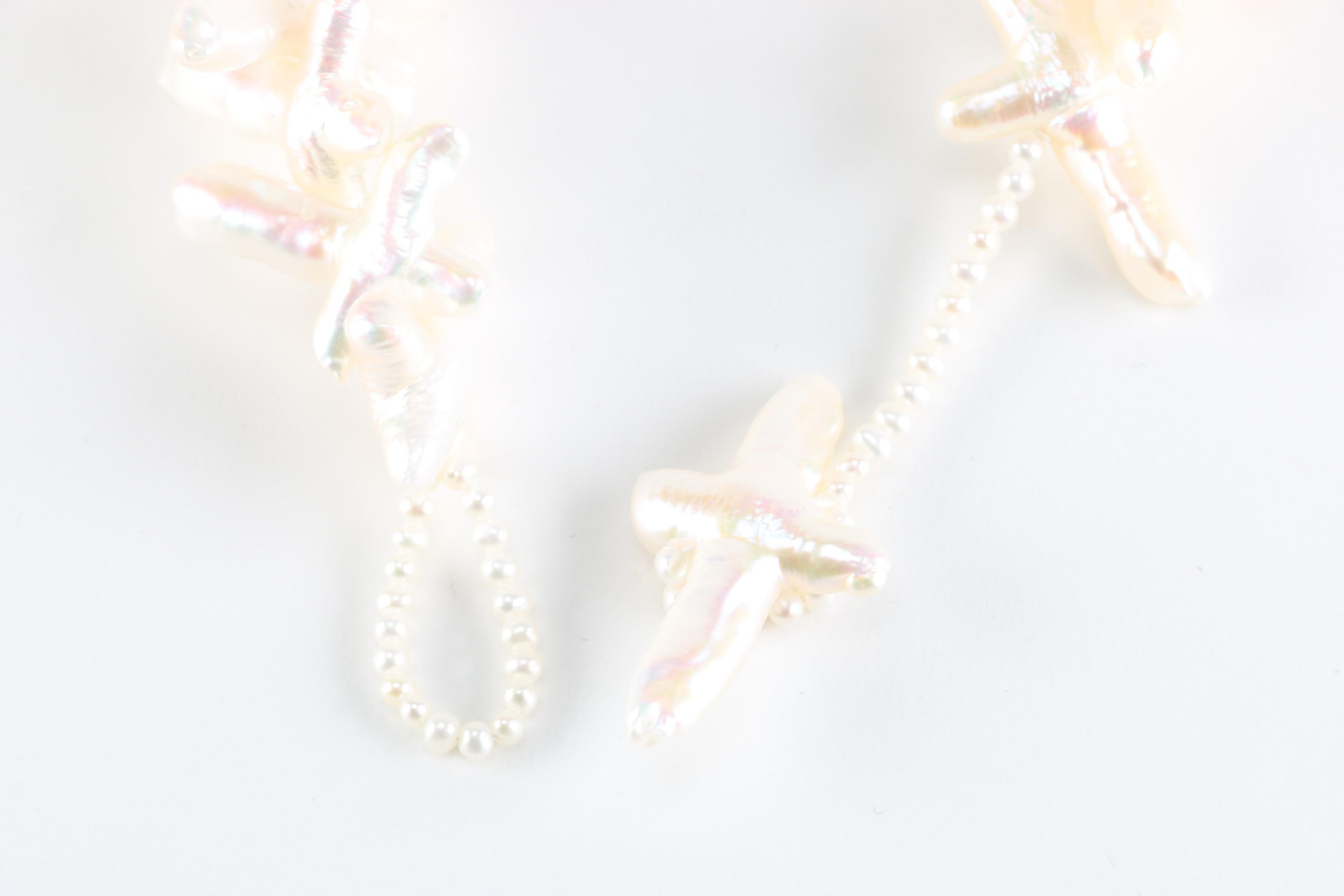 Cultured Pearl Bracelet and Necklace