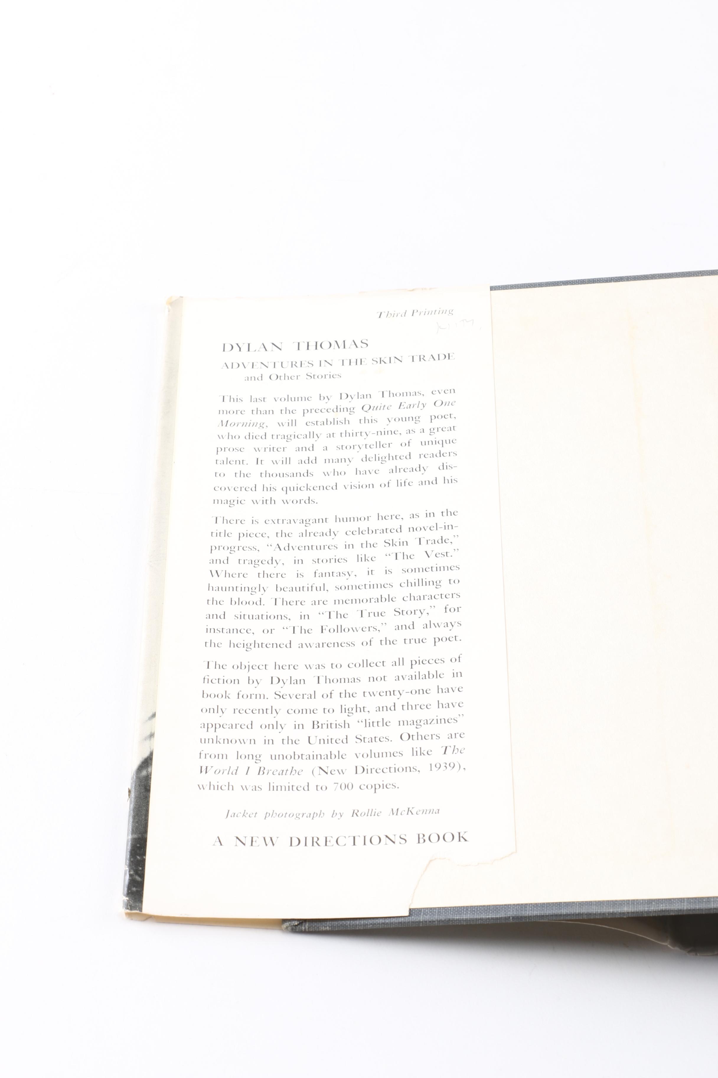 "Adventures in the Skin Trade" by Dylan Thomas