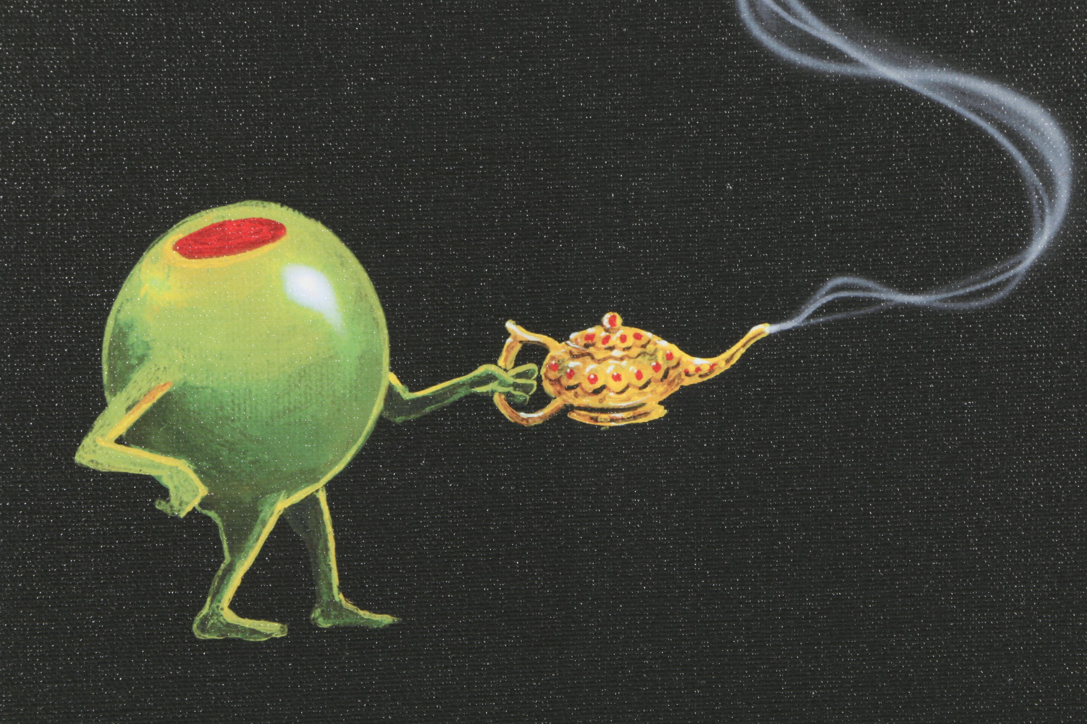 Michael Godard Limited Edition Giclee "I Dream of Martini Eyes"