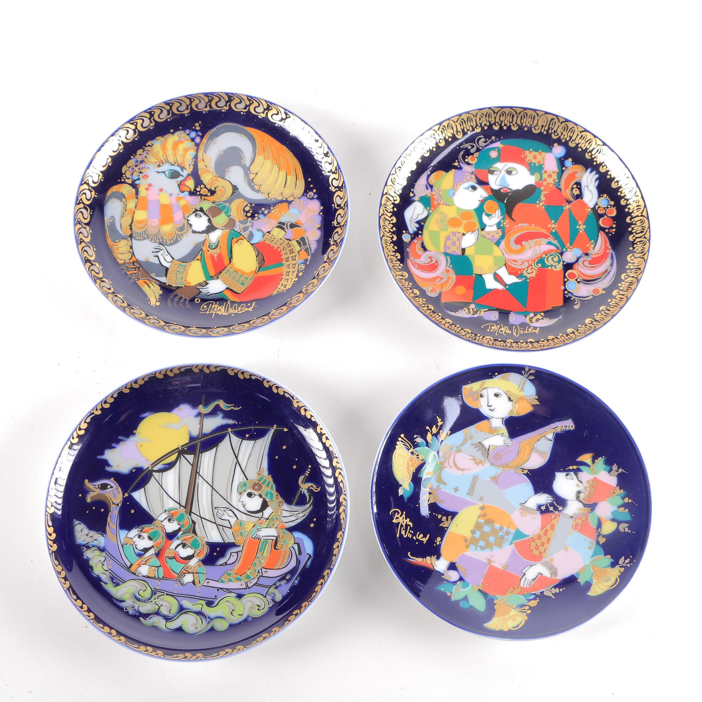 Rosenthal Decorative Plates by Bjorn Wiinblad