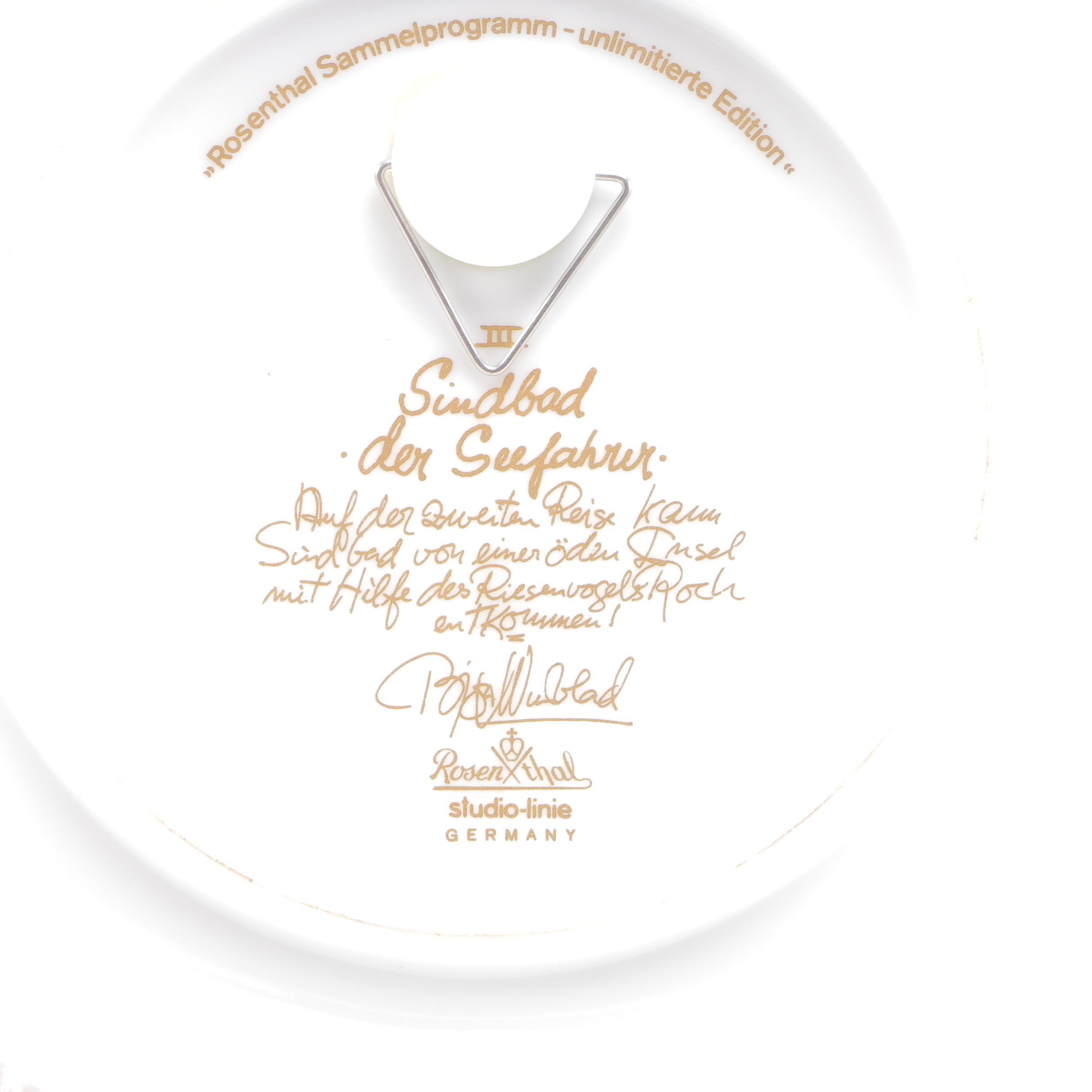 Rosenthal Decorative Plates by Bjorn Wiinblad