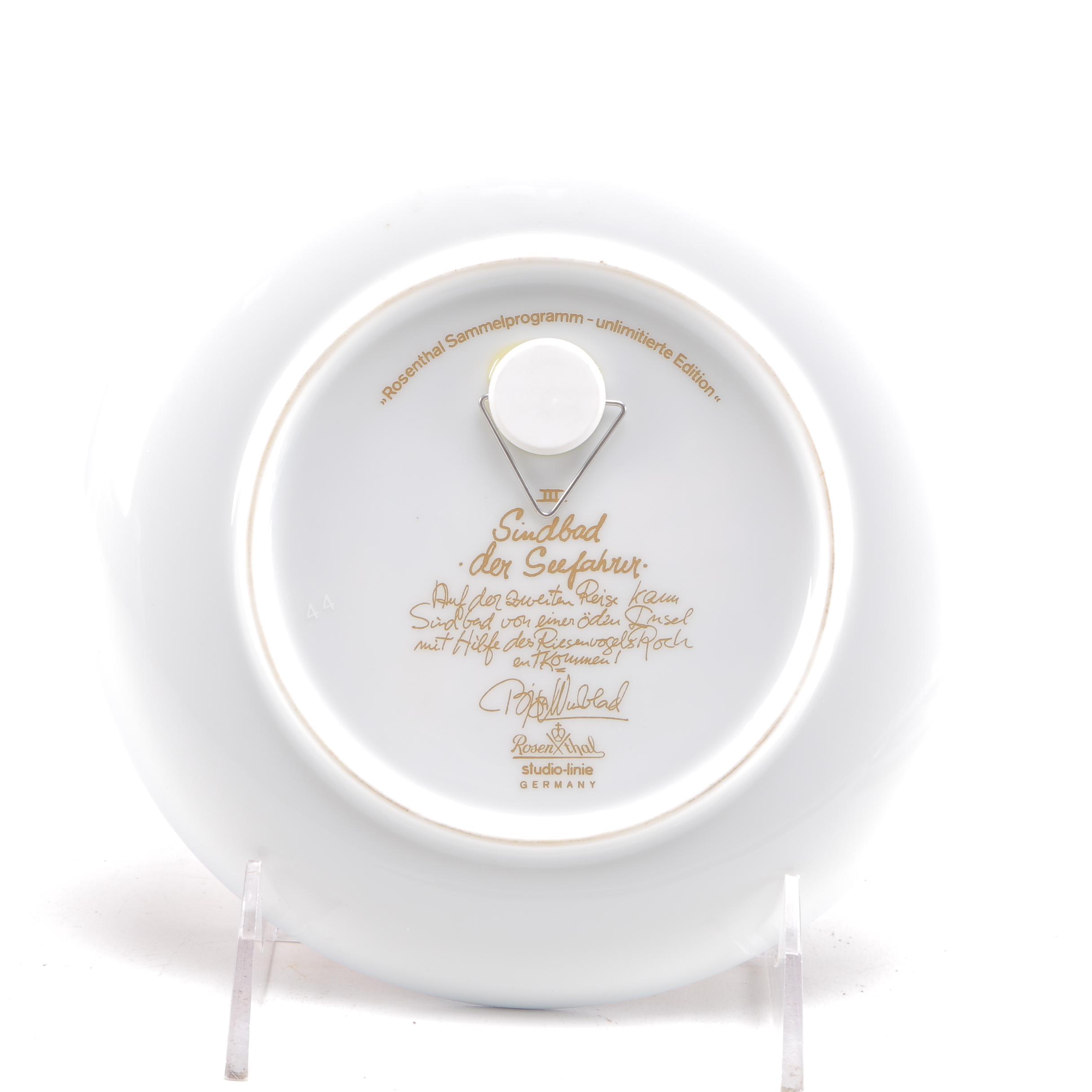 Rosenthal Decorative Plates by Bjorn Wiinblad