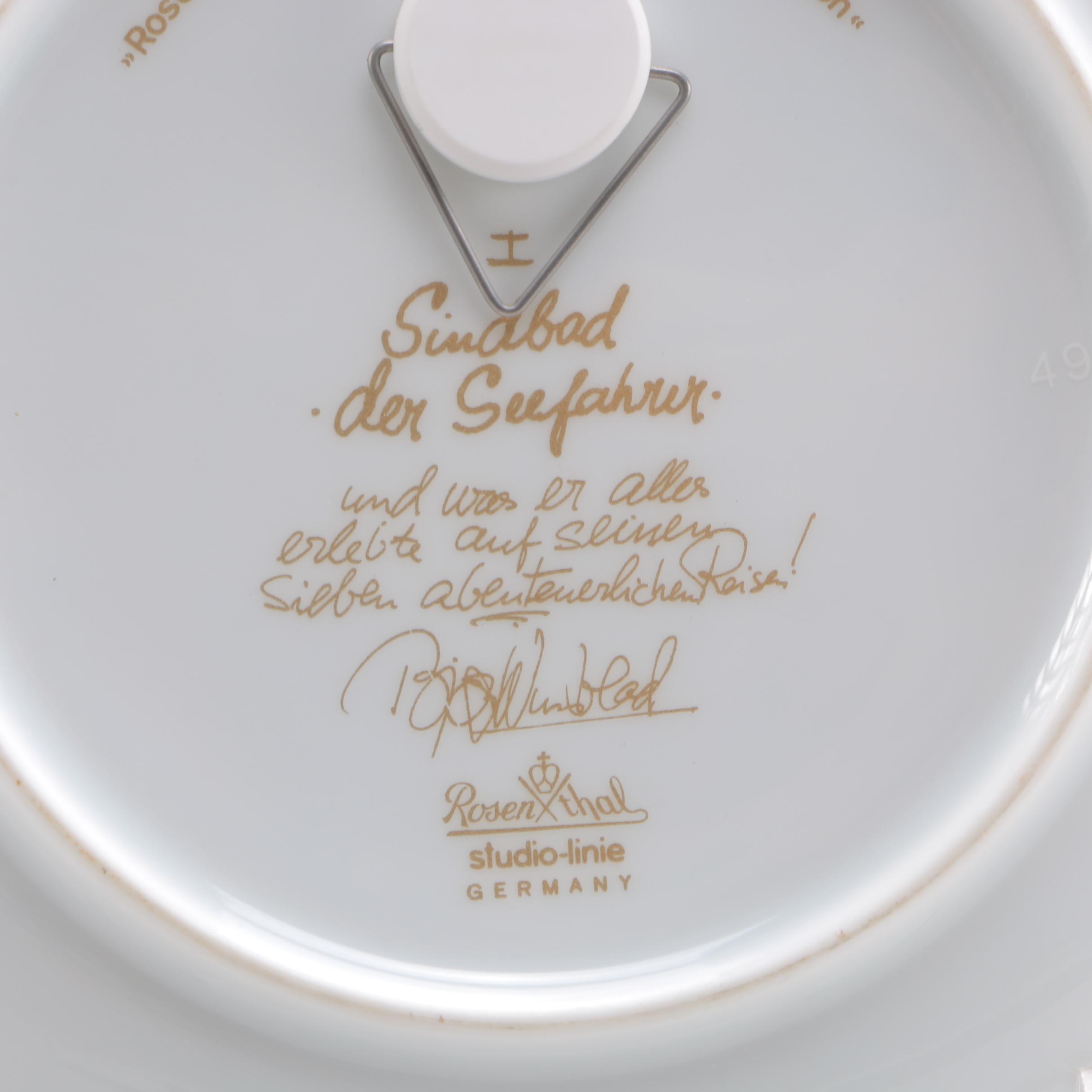 Rosenthal Decorative Plates by Bjorn Wiinblad