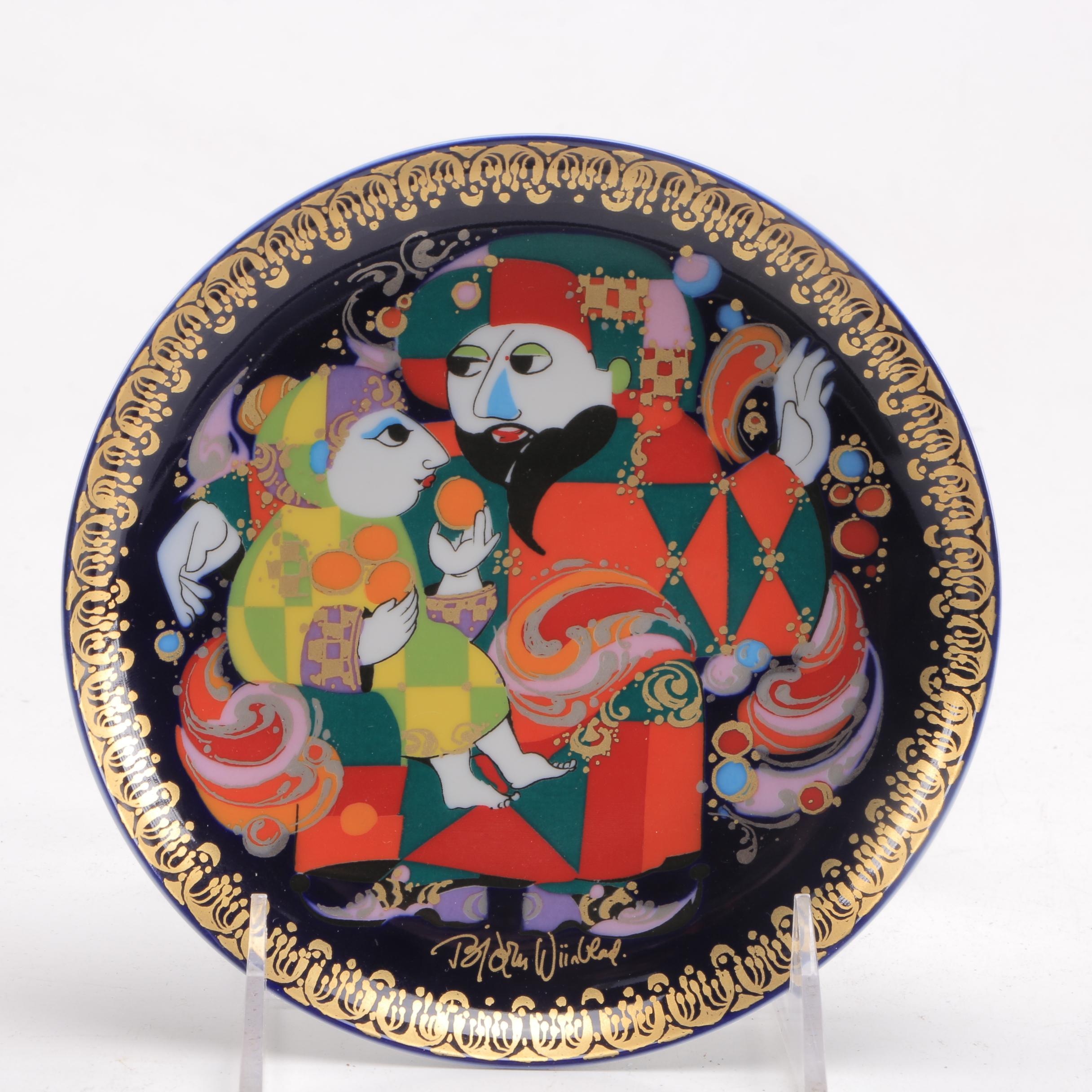 Rosenthal Decorative Plates by Bjorn Wiinblad