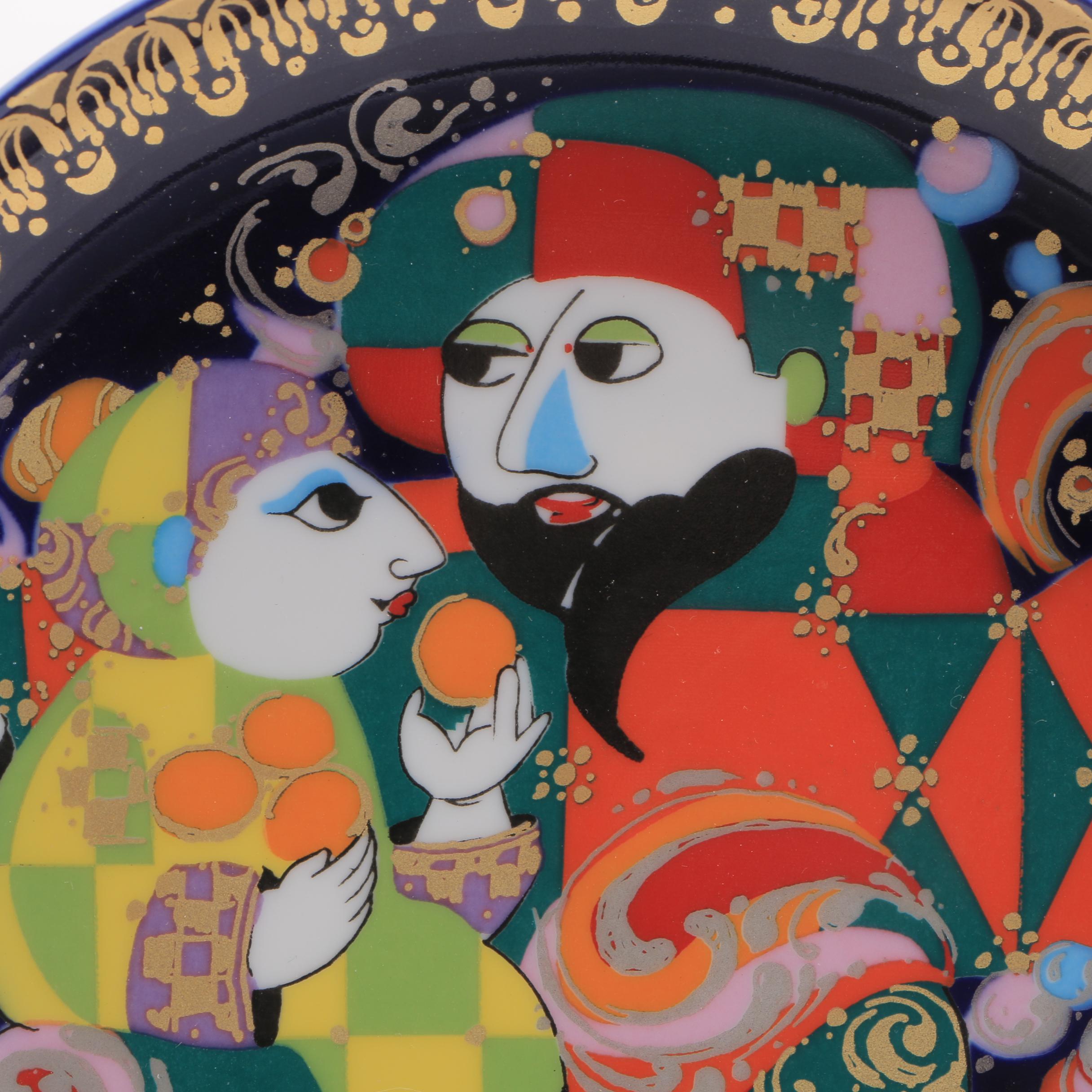 Rosenthal Decorative Plates by Bjorn Wiinblad