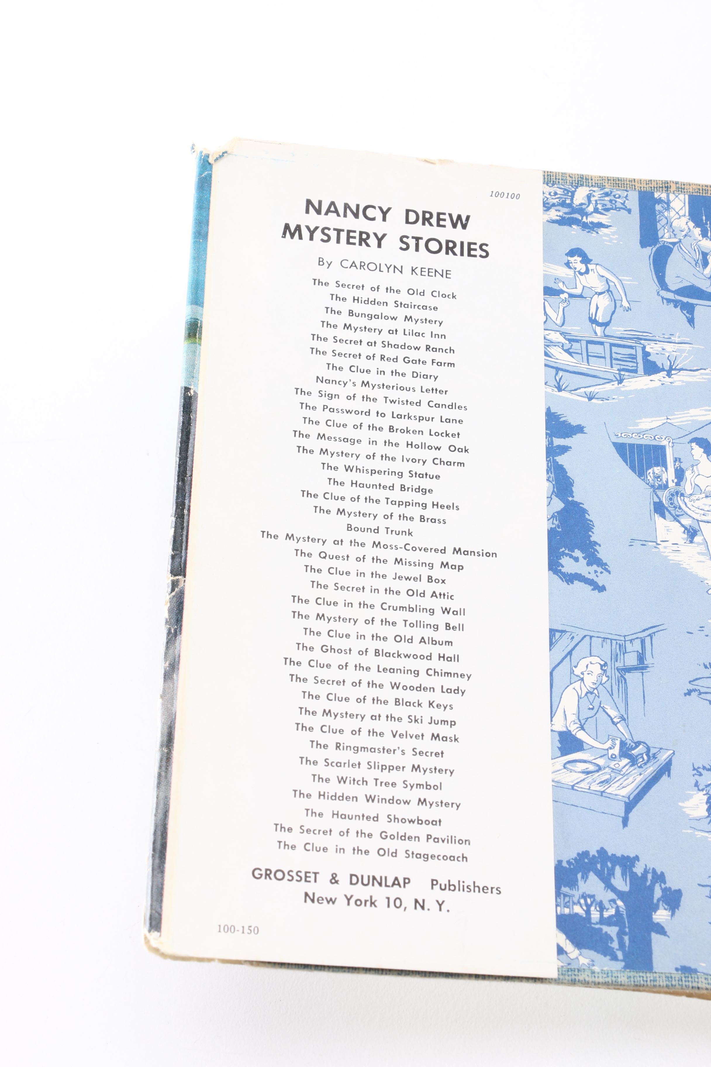 1960 Nancy Drew Novel "Nancy's Mysterious Letter"