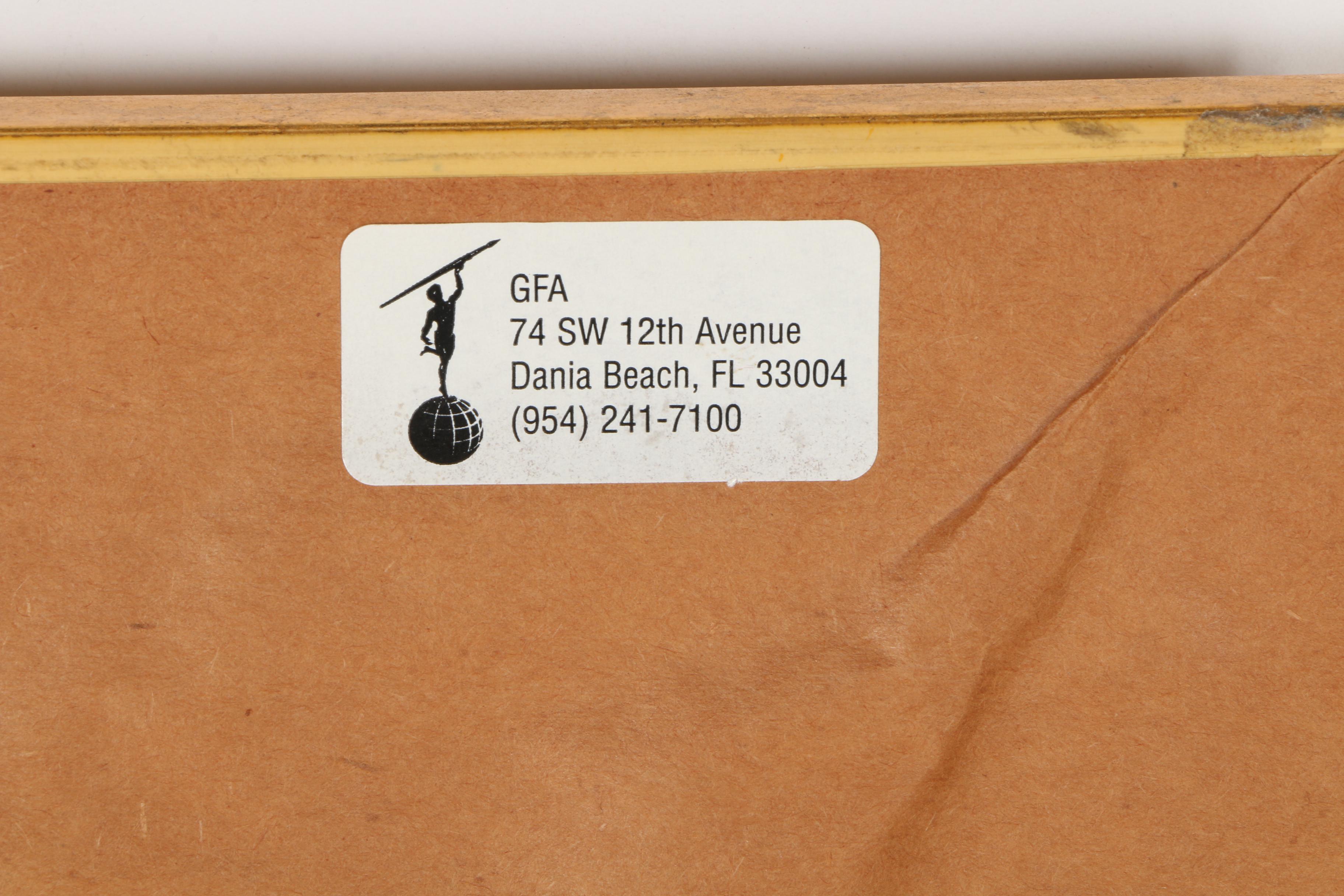 Howard Behrens Limited Editon Hand Embellished Giclée  "Blissful Burgundy"