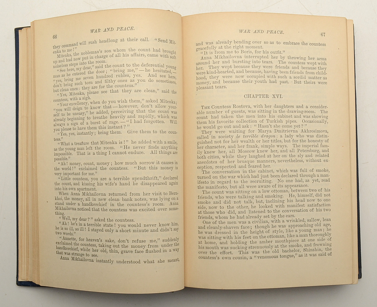 "War and Peace" Volumes 1 and 3 of Early English Translation