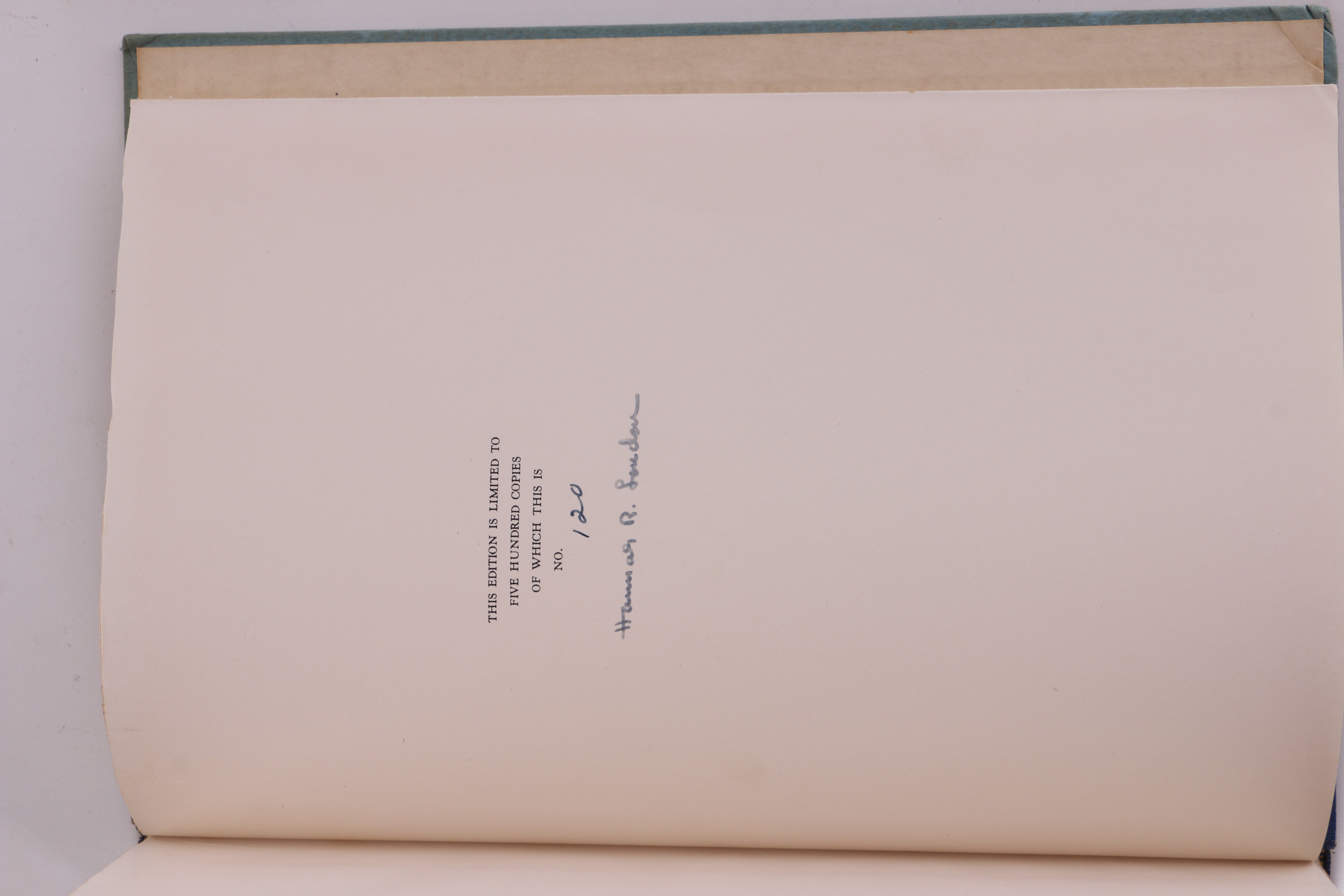 1941 First Edition "Shades of My Forefathers" by Hannah R. London