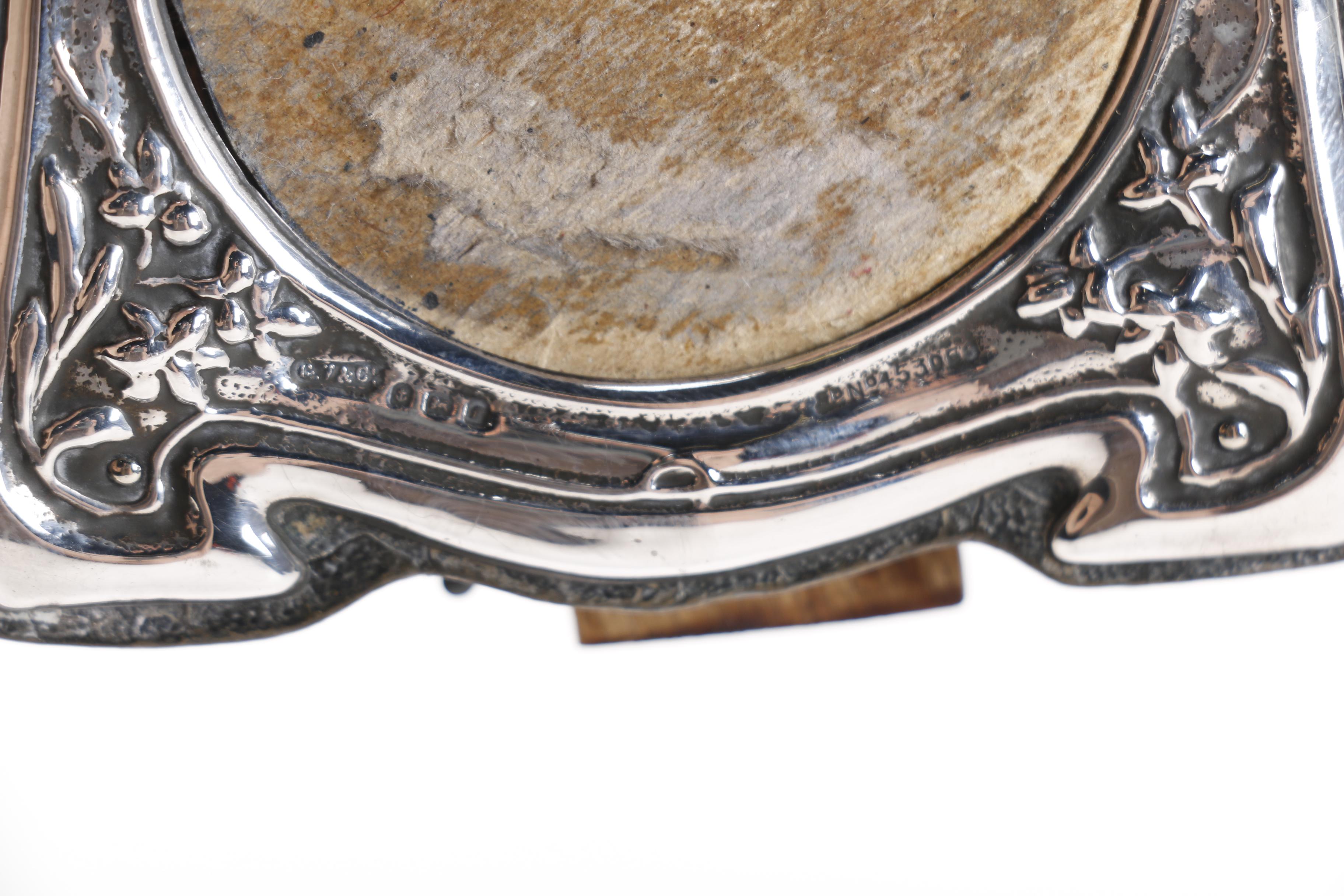 1908 Gourdel Vales & Co. Sterling Silver Frame