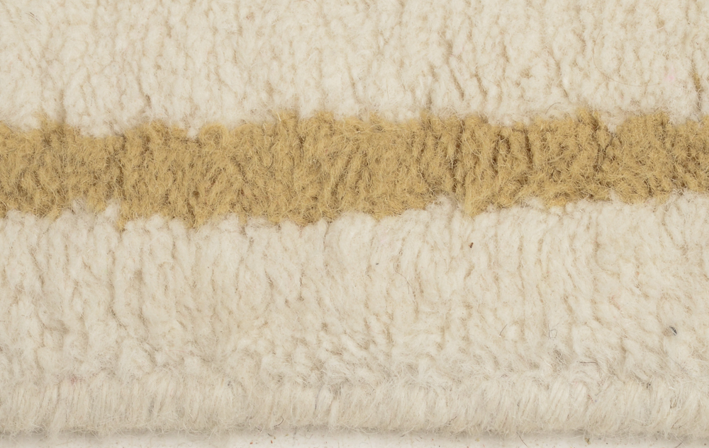 White Floral Area Rug