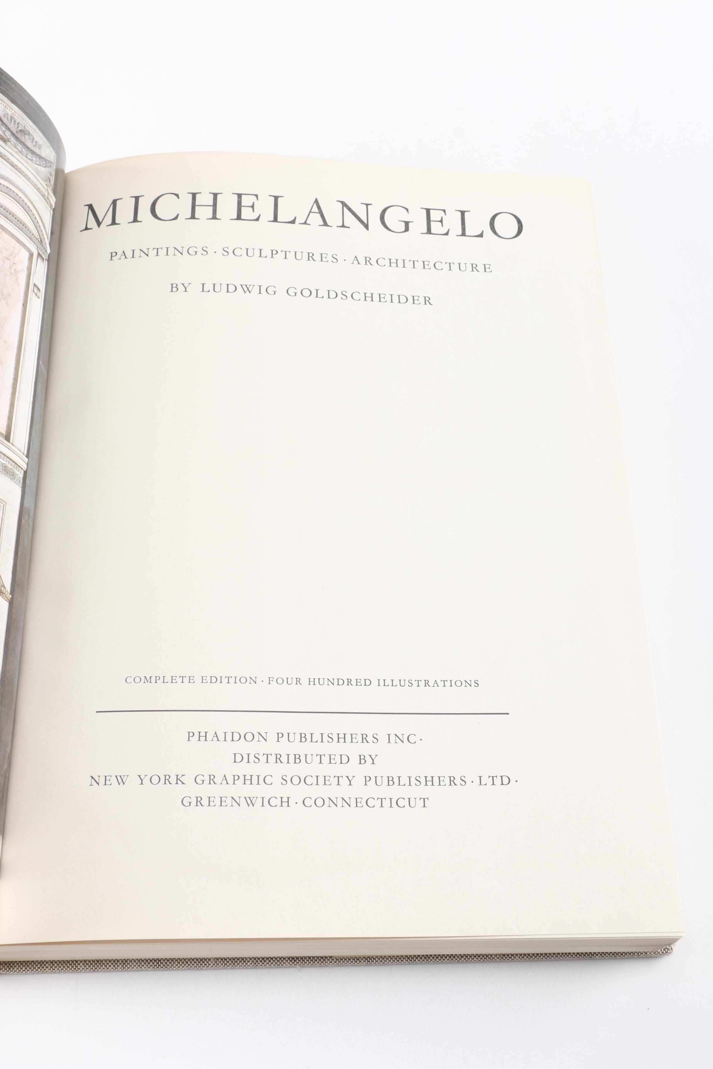 1964 "Michelangelo" by Ludwig Goldscheider