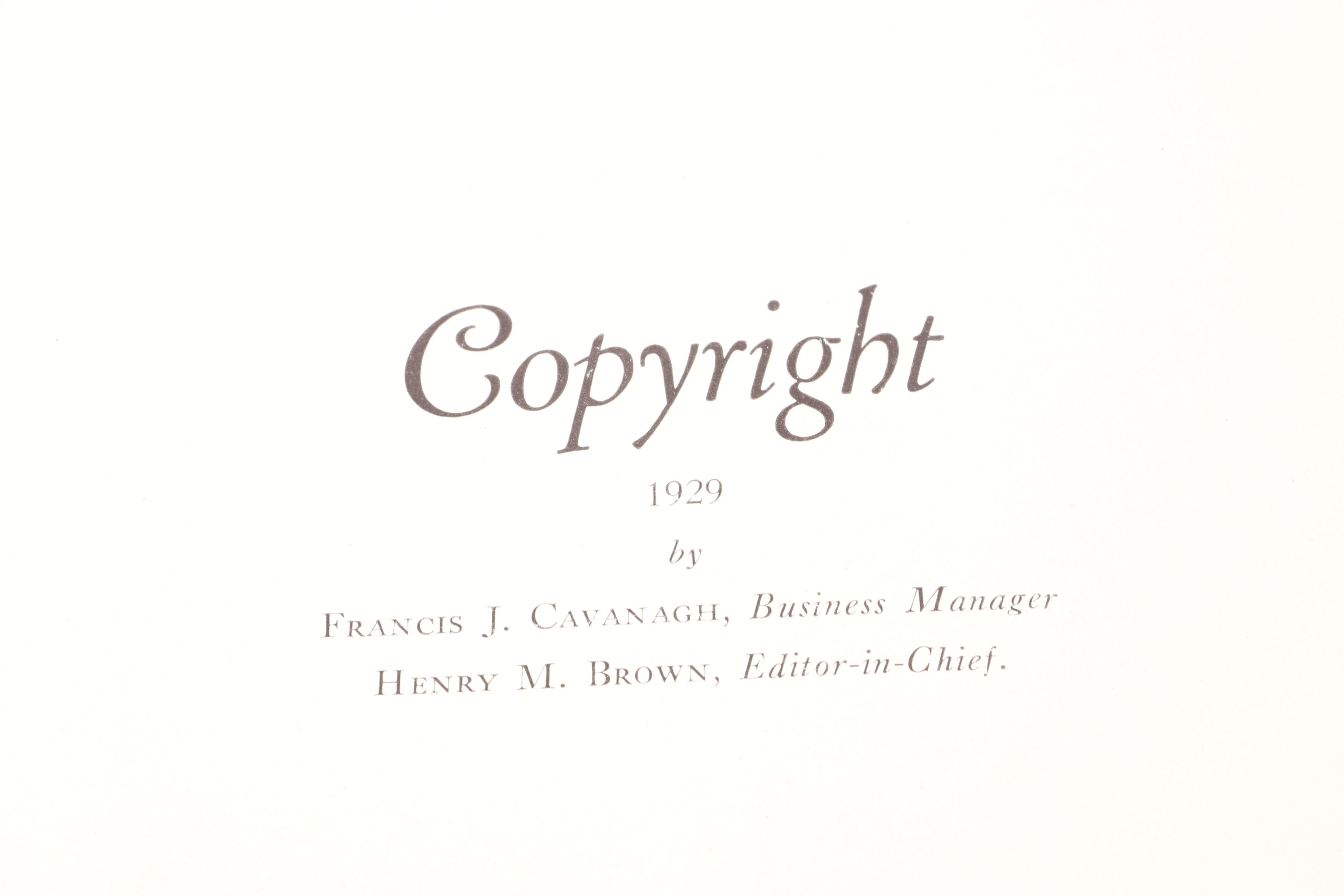 1929 " The Saxifrage" State Normal High School Yearbook