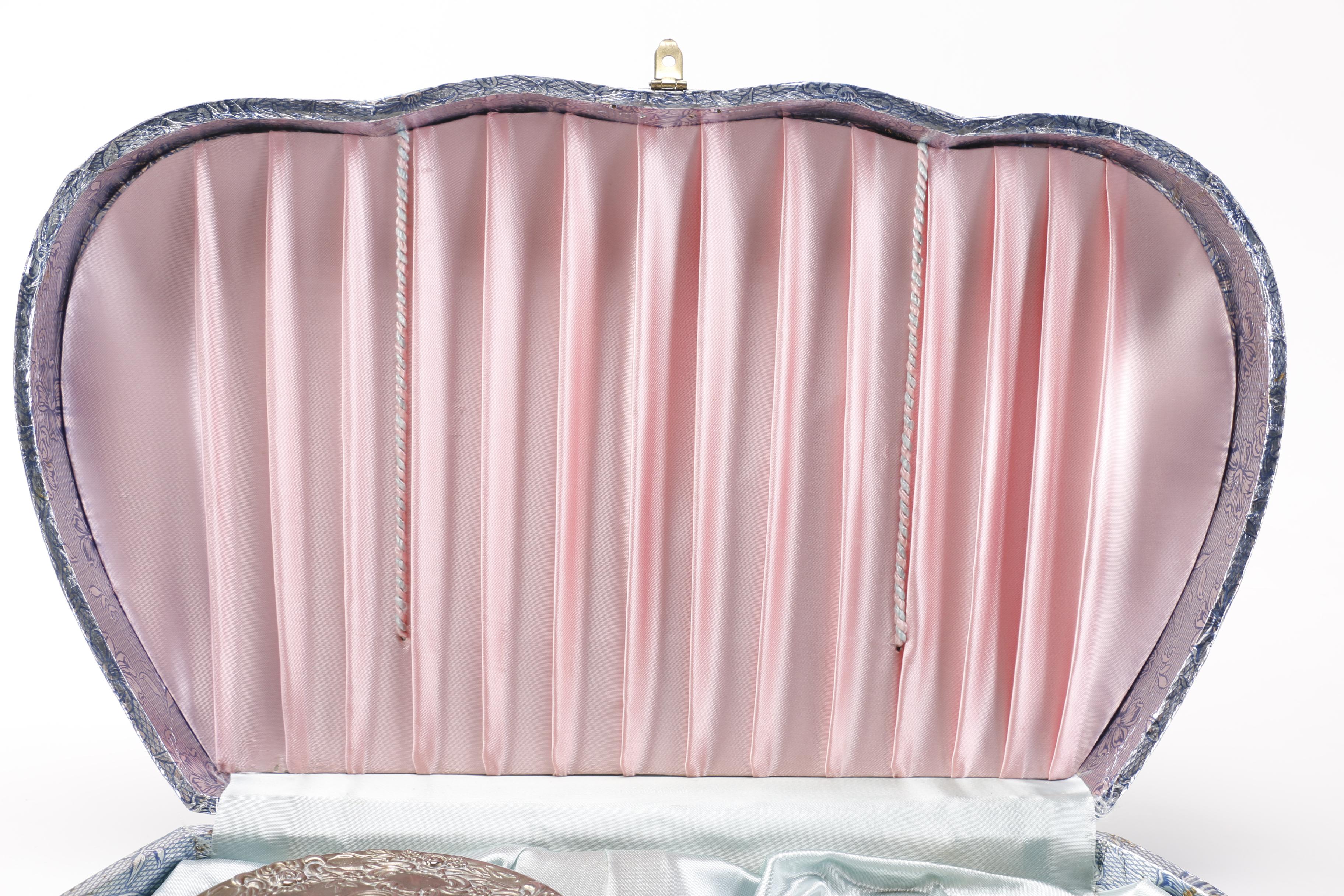 Silver Plate Dresser Set