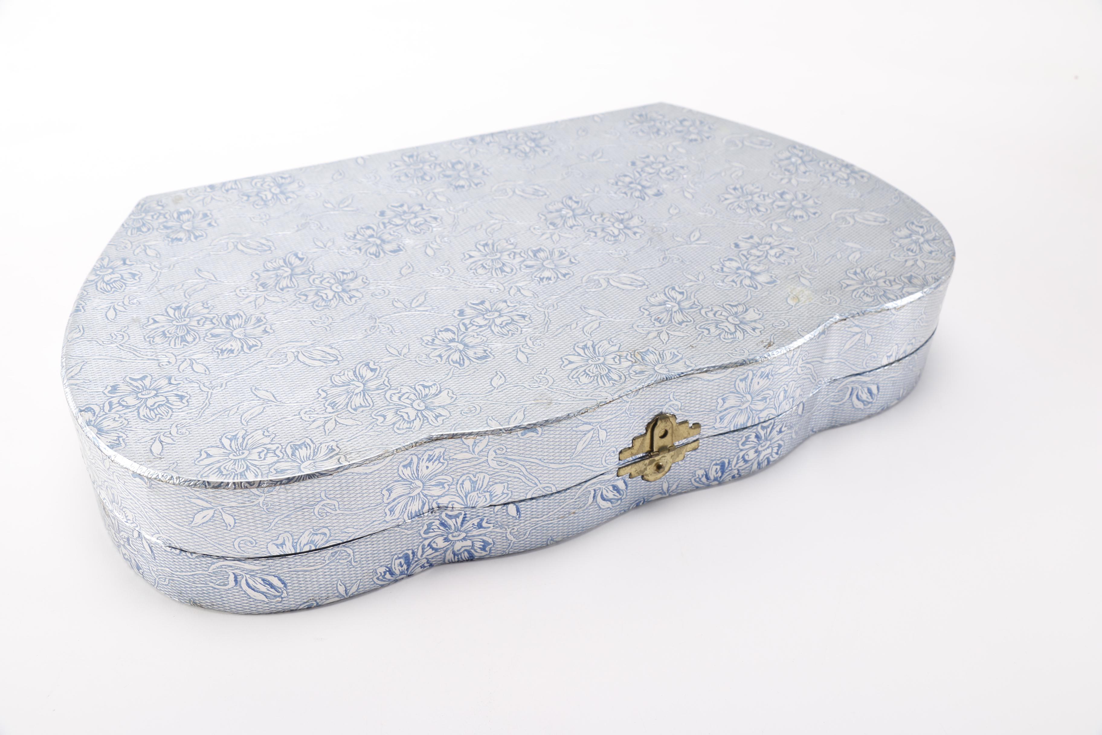 Silver Plate Dresser Set