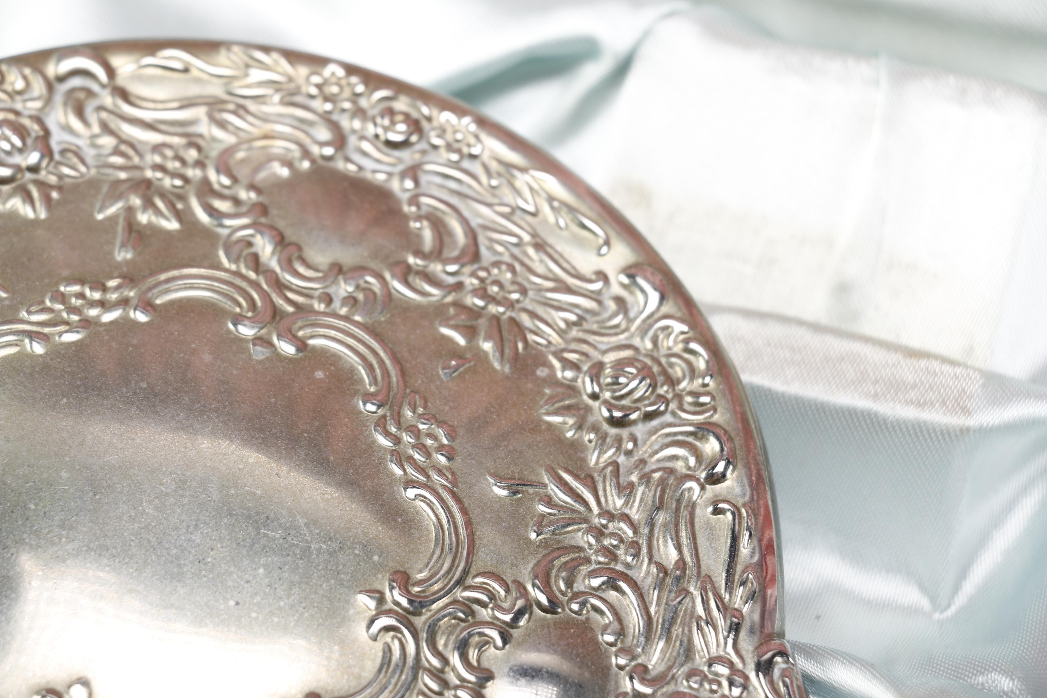 Silver Plate Dresser Set