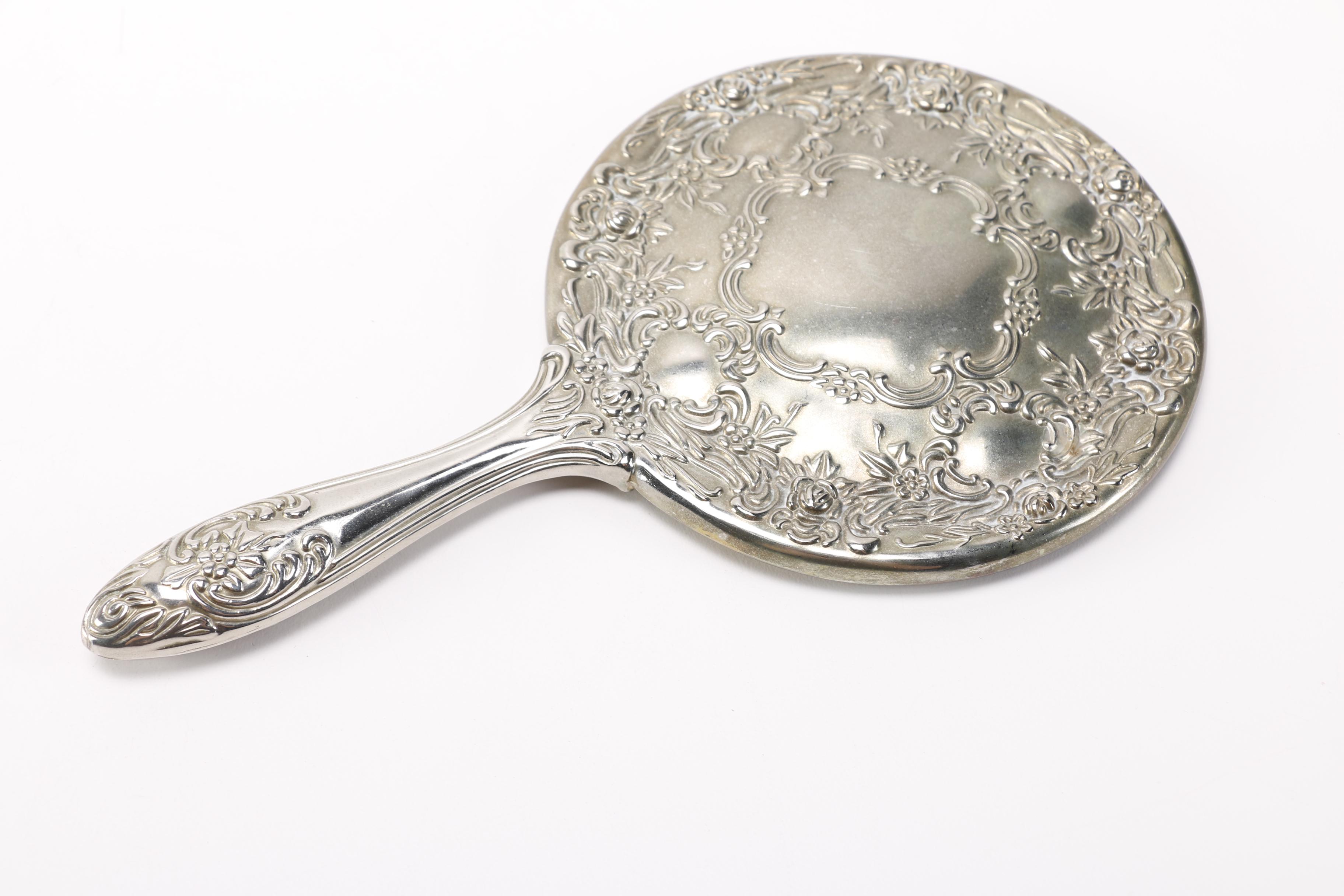 Silver Plate Dresser Set