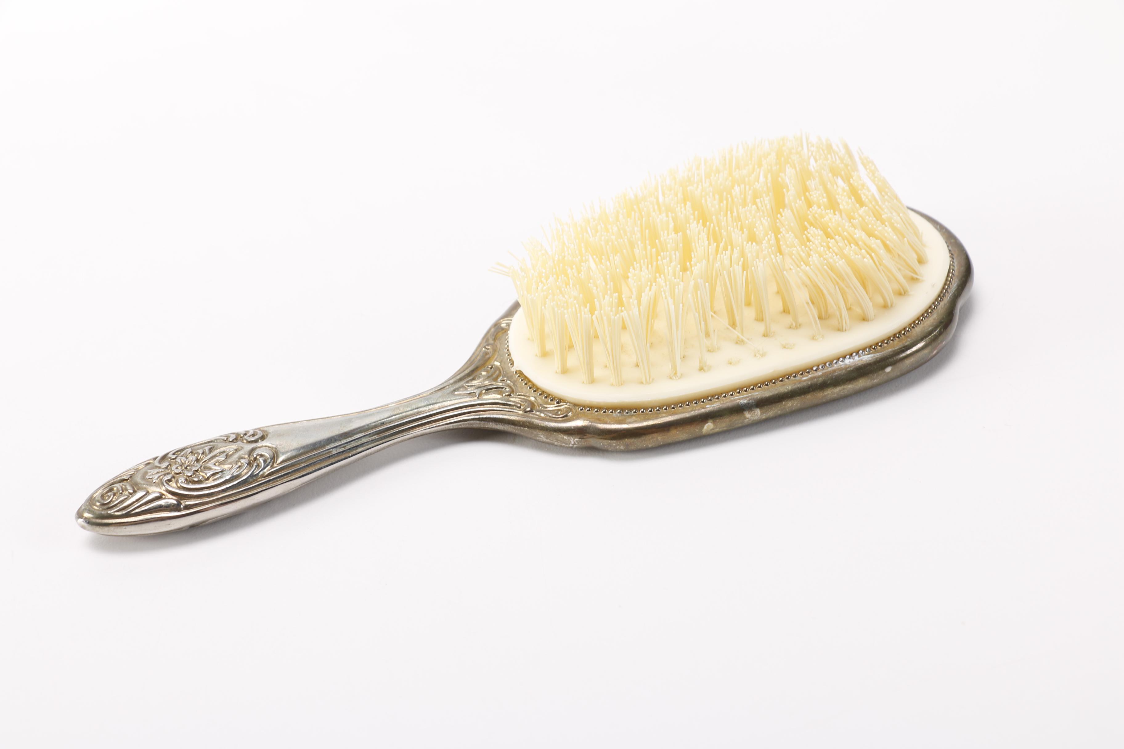 Silver Plate Dresser Set