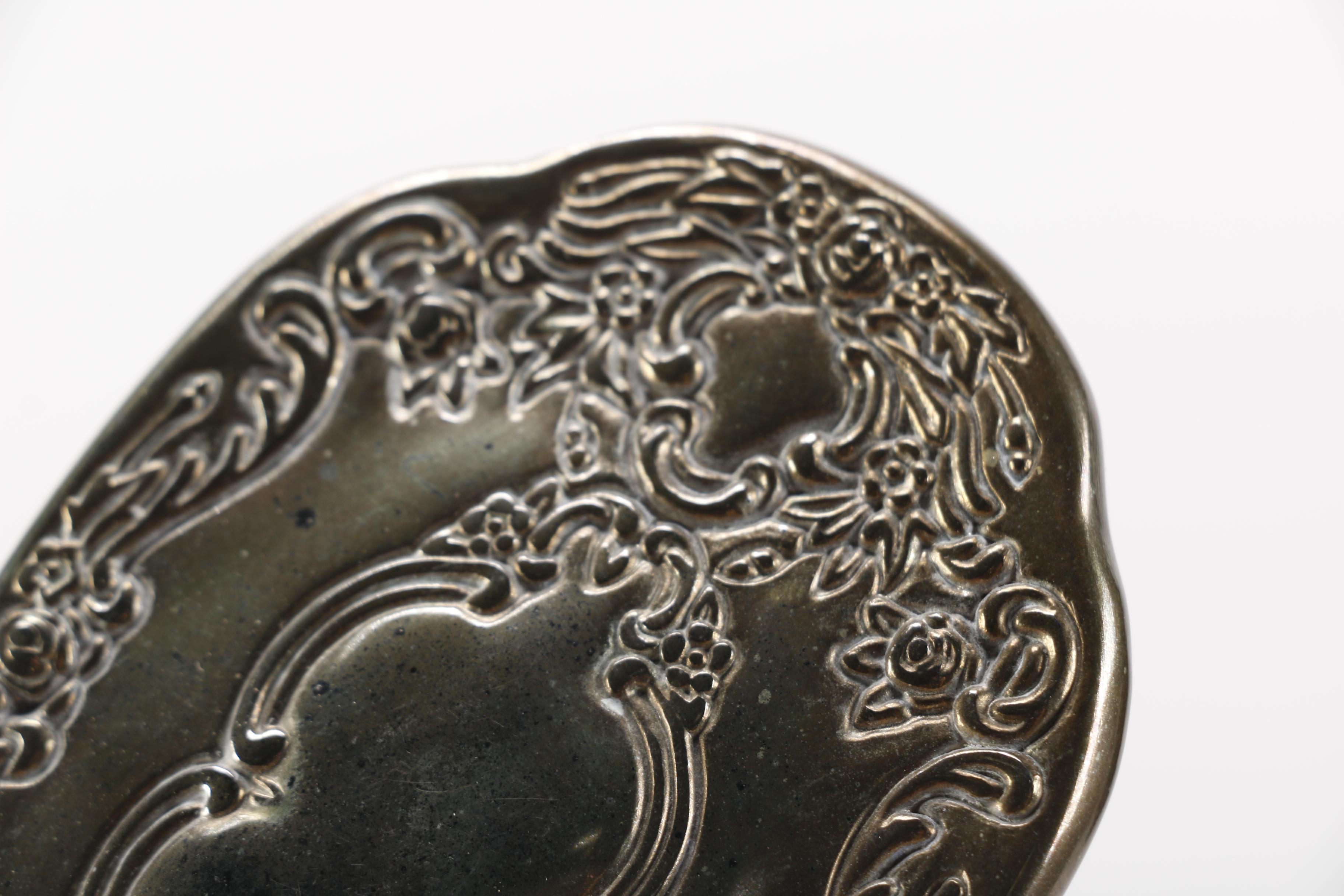 Silver Plate Dresser Set