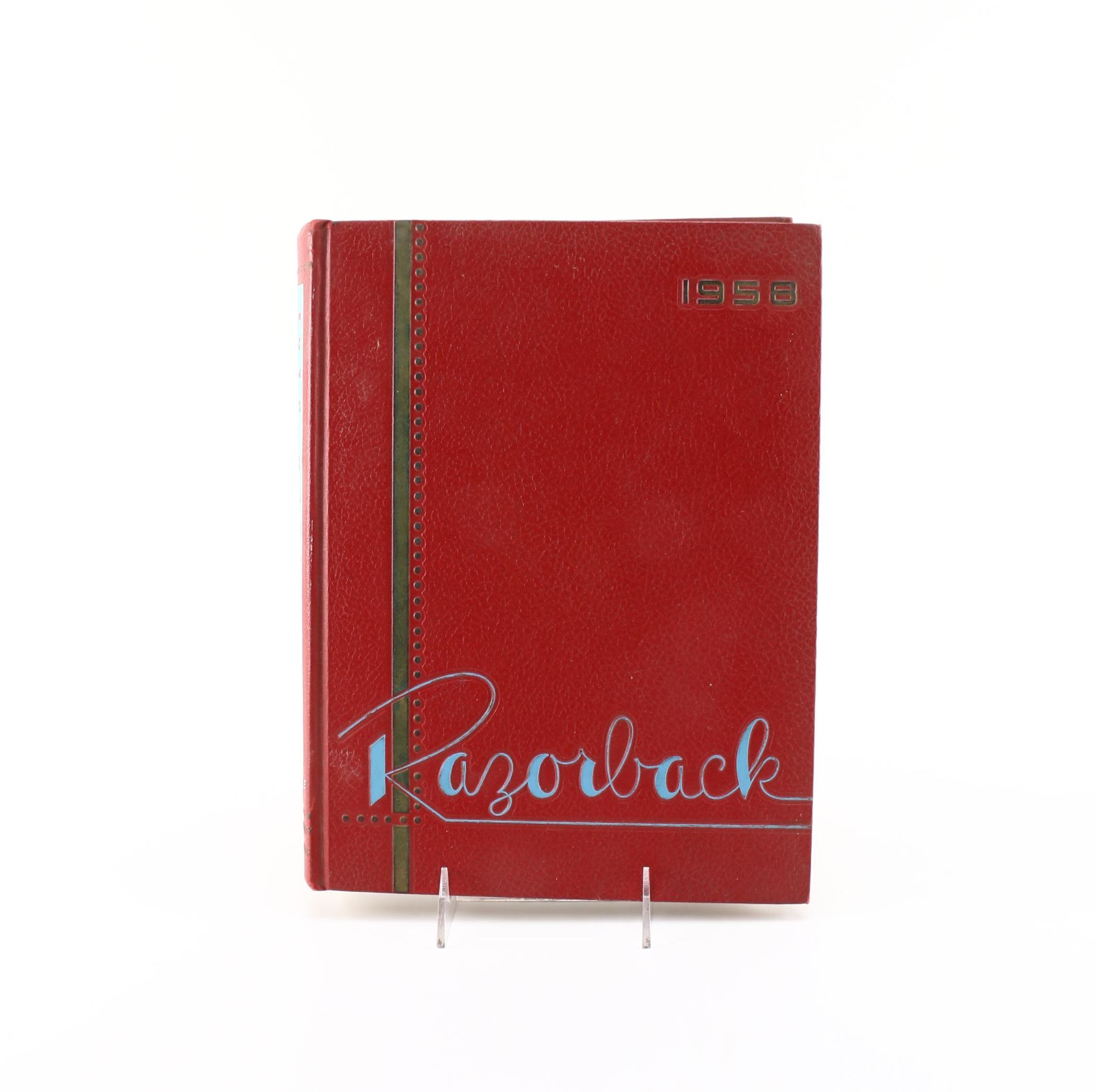 1958 University of Arkansas Yearbook