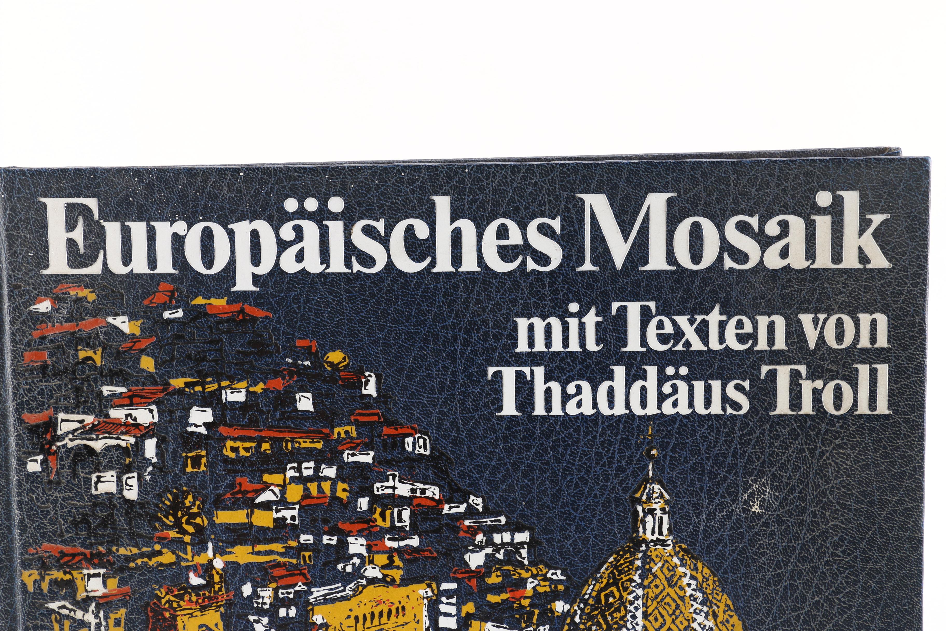 1976 "Europäisches Mosaik" by Thaddäus Troll