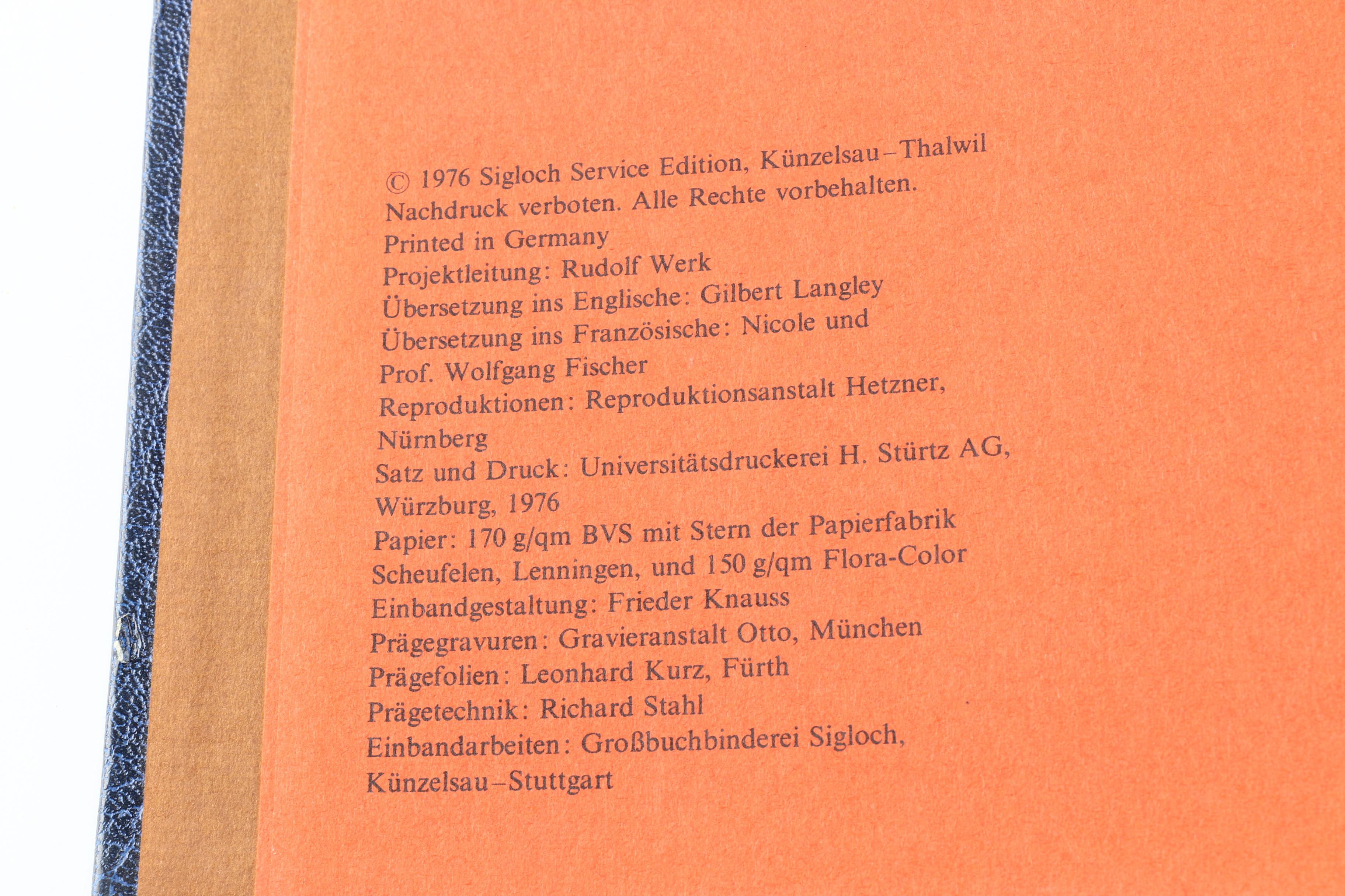 1976 "Europäisches Mosaik" by Thaddäus Troll