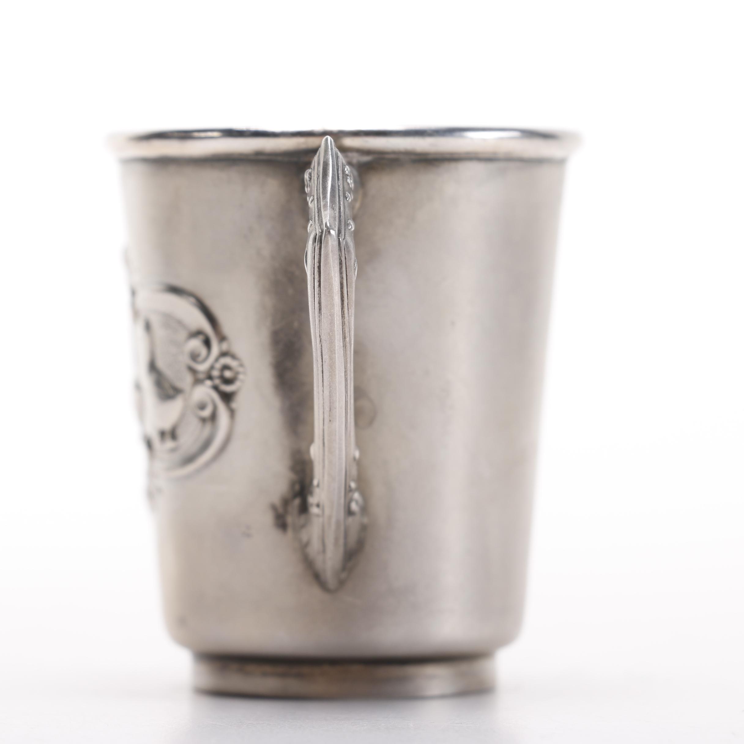 800 Silver Baby Cup