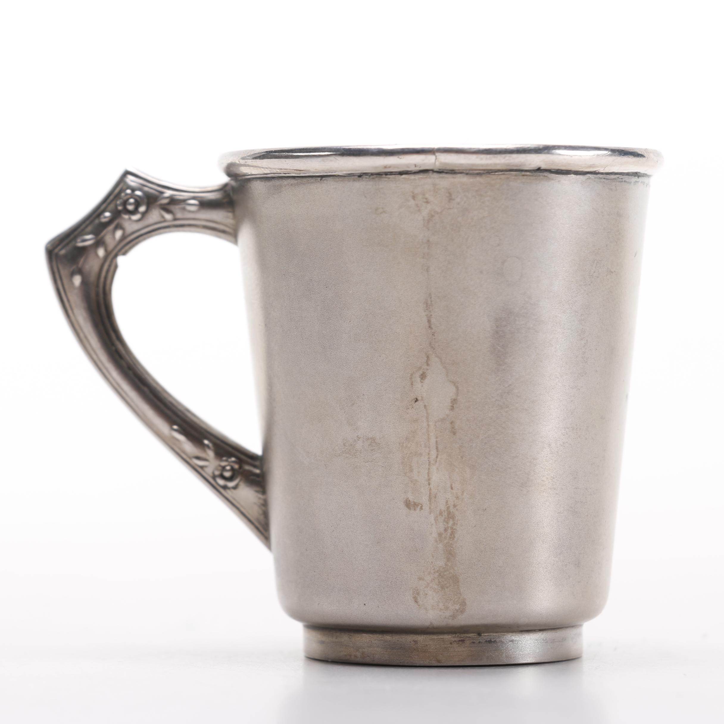800 Silver Baby Cup
