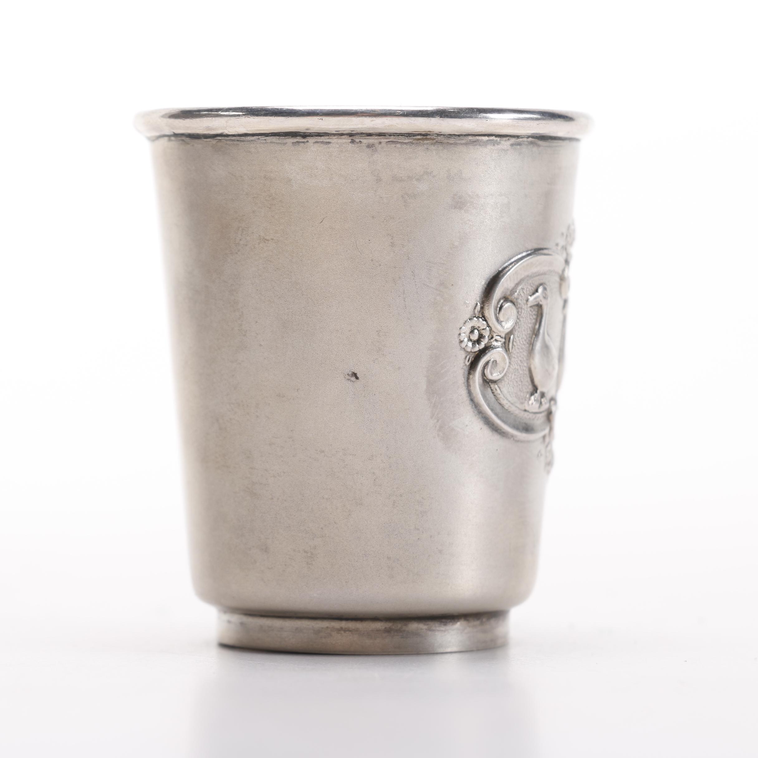 800 Silver Baby Cup