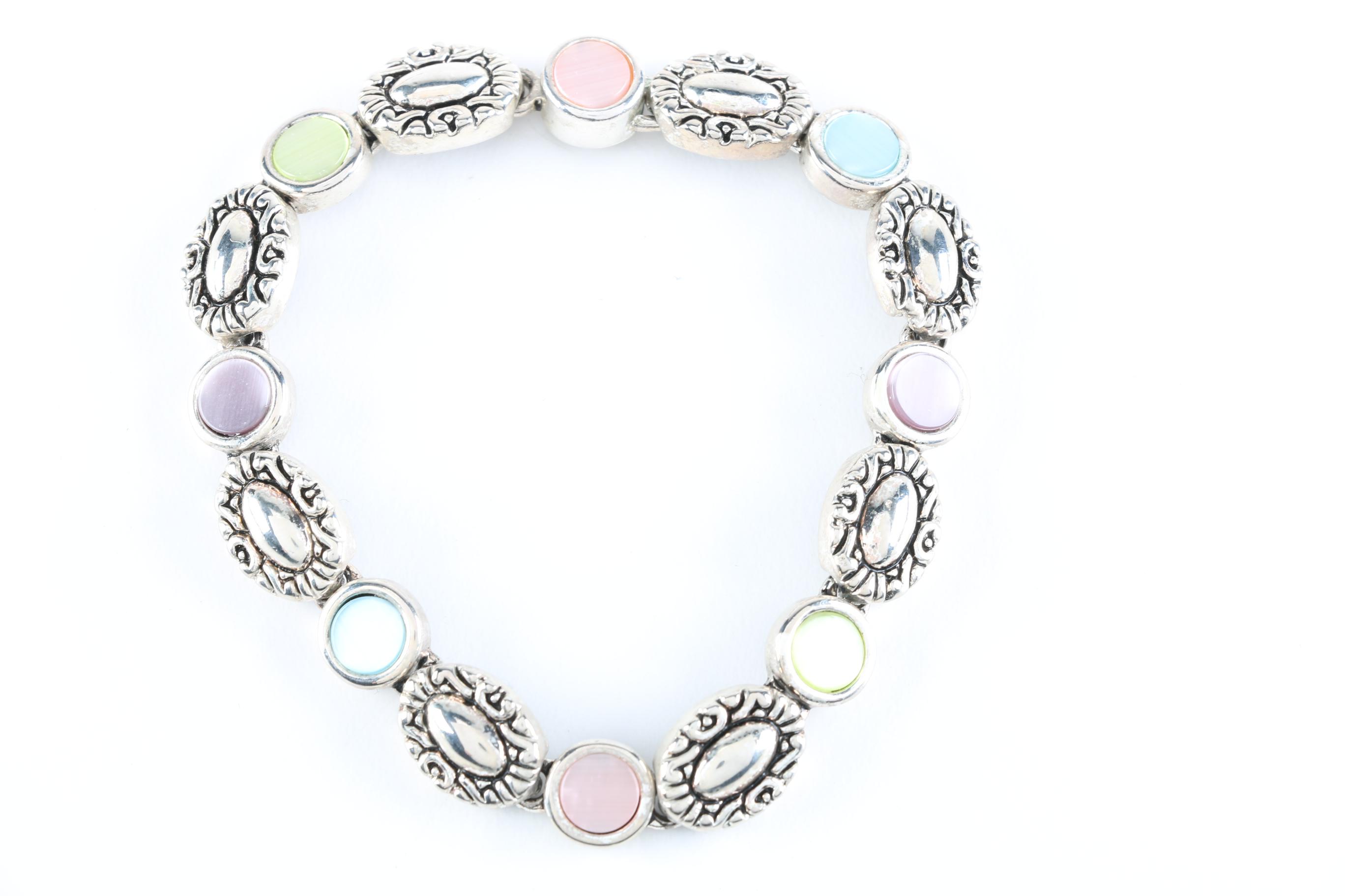 Assorted Costume Bracelet and Necklace Jewelry Pieces