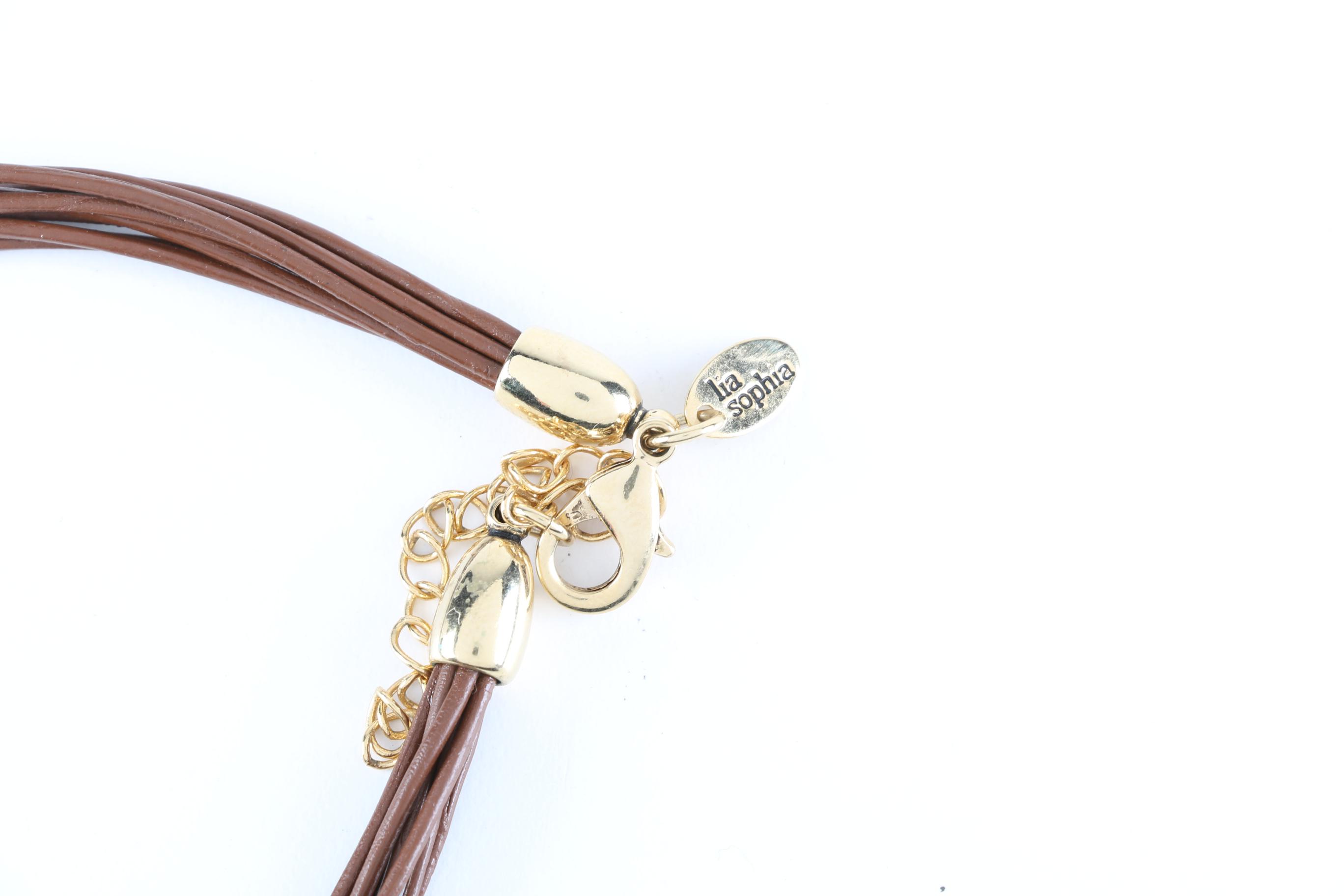 Assorted Costume Bracelet and Necklace Jewelry Pieces