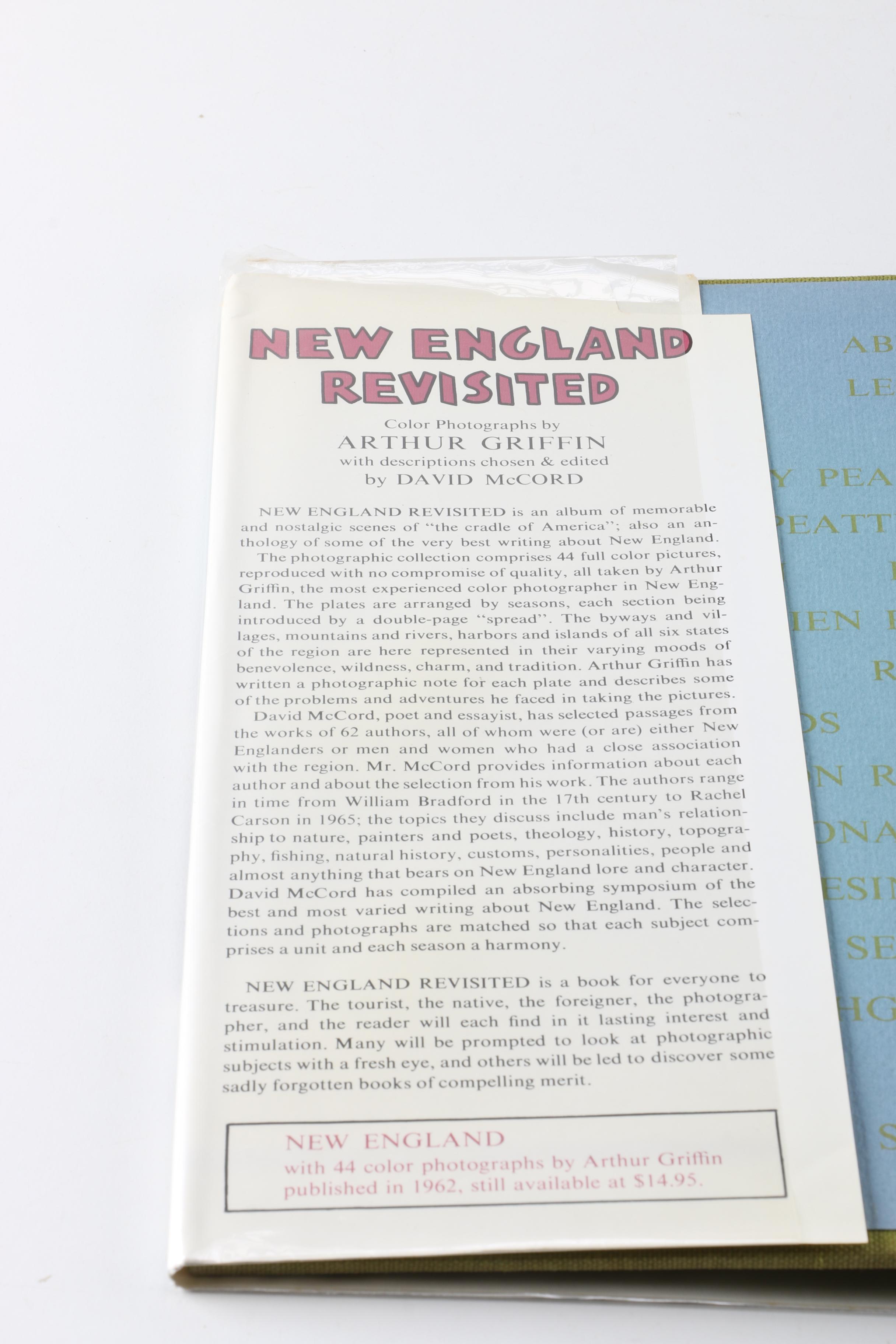 1966 "New England Revisited: A Photographic Study" by Arthur Griffin
