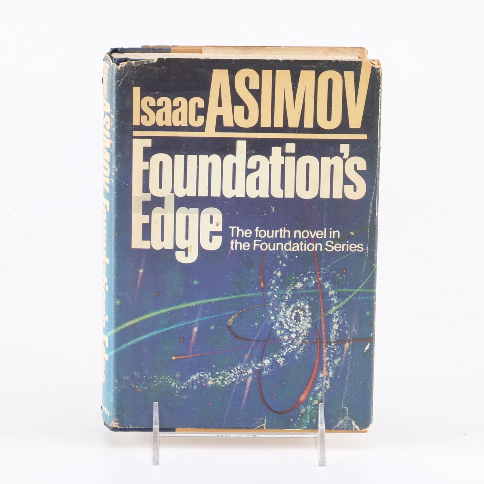 1982 Signed "Foundation's Edge" by Isaac Asimov
